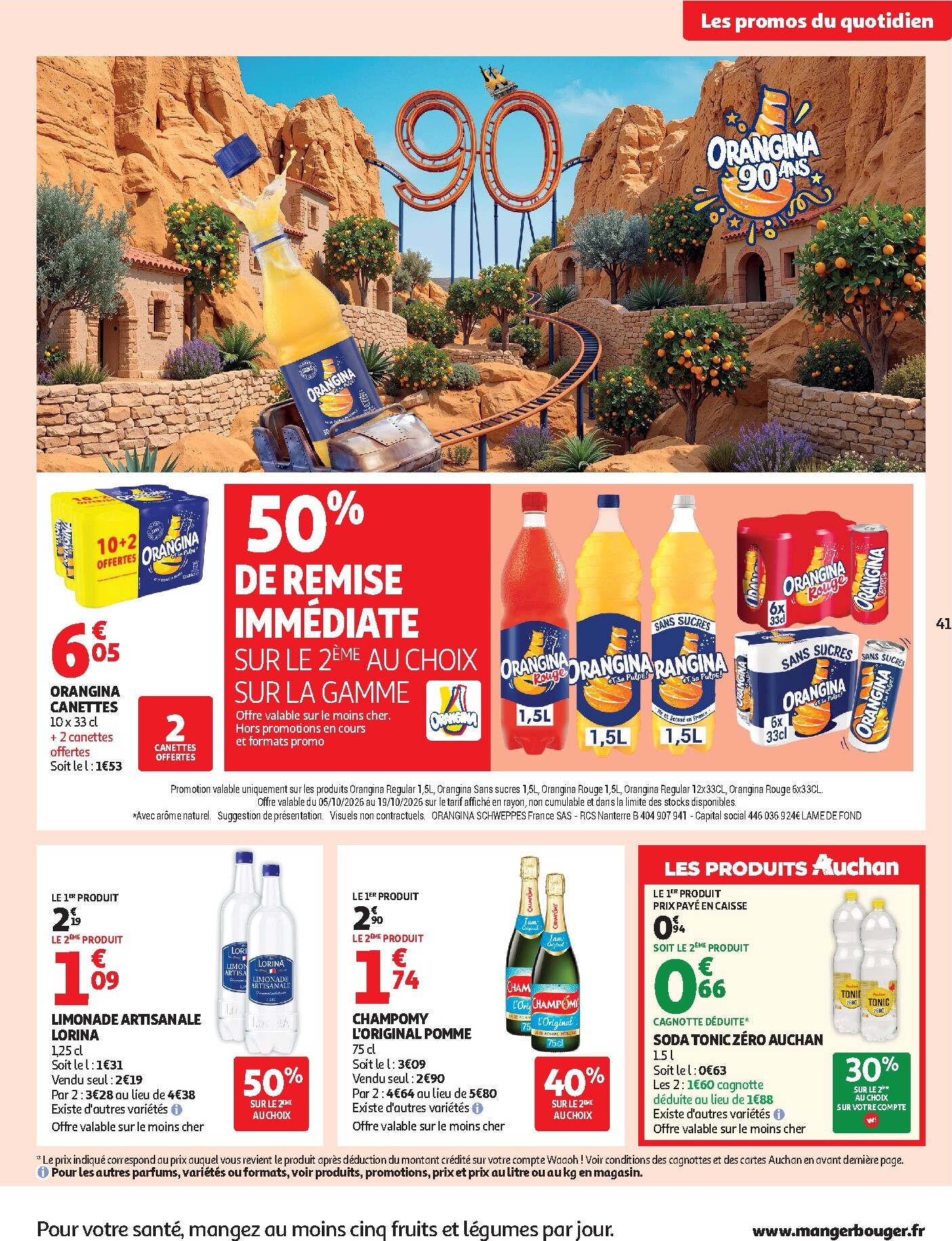 auchan - Auchan - Le Goût du Réconfort folder voor volgende week van dinsdag 06/10/2026 tot zondag 18/10/2026 - page: 41