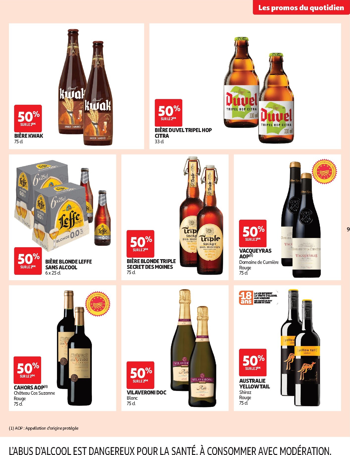 auchan - Auchan - Les promos du moment folder voor volgende week van dinsdag 13/10/2026 tot zondag 25/10/2026 - page: 9