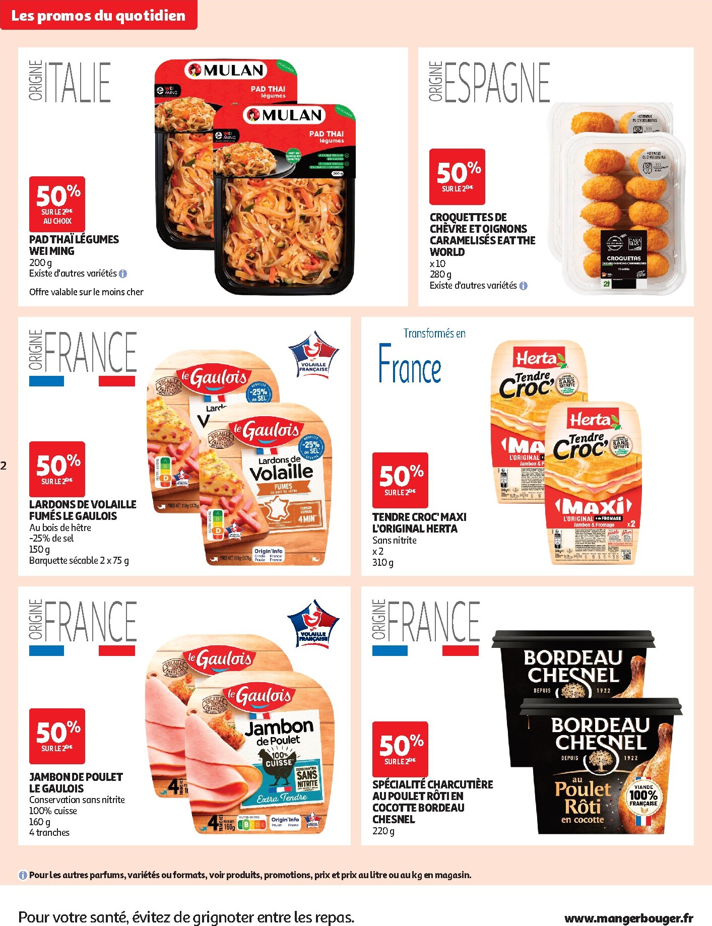 auchan - Auchan - Les promos du moment folder voor volgende week van dinsdag 13/10/2026 tot zondag 25/10/2026 - page: 2