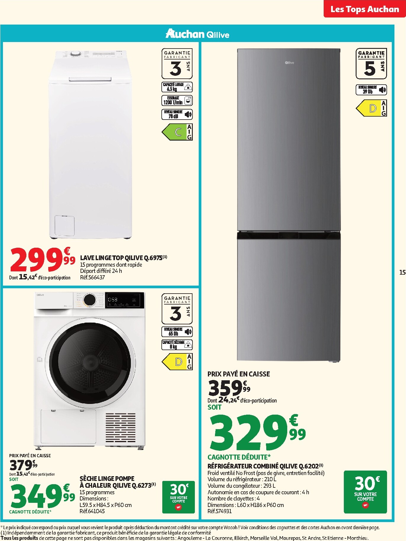 auchan - Auchan folder voor volgende week van dinsdag 13/10/2026 tot zondag 25/10/2026 - page: 15