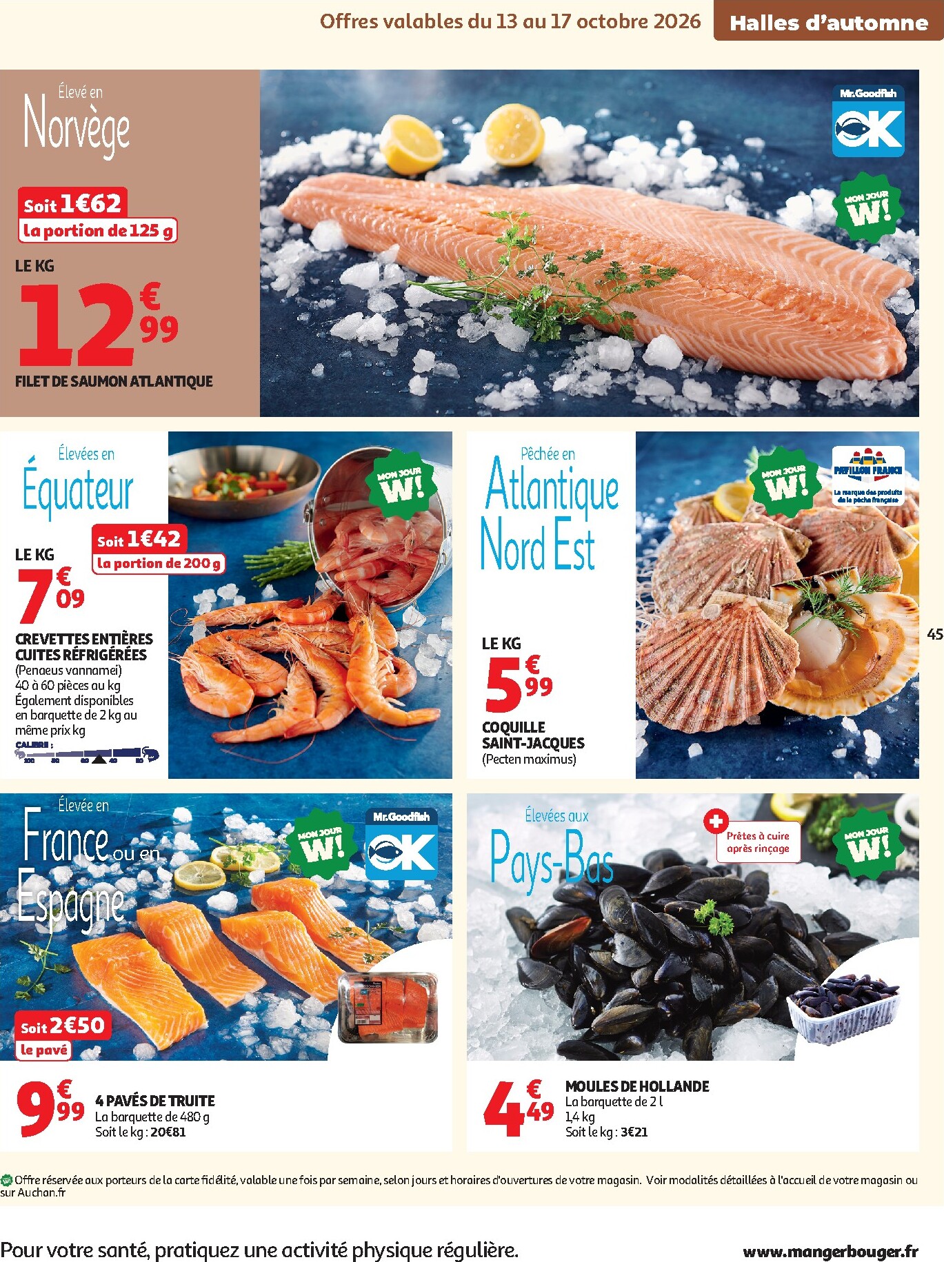 auchan - Auchan folder voor volgende week van dinsdag 13/10/2026 tot zondag 25/10/2026 - page: 45