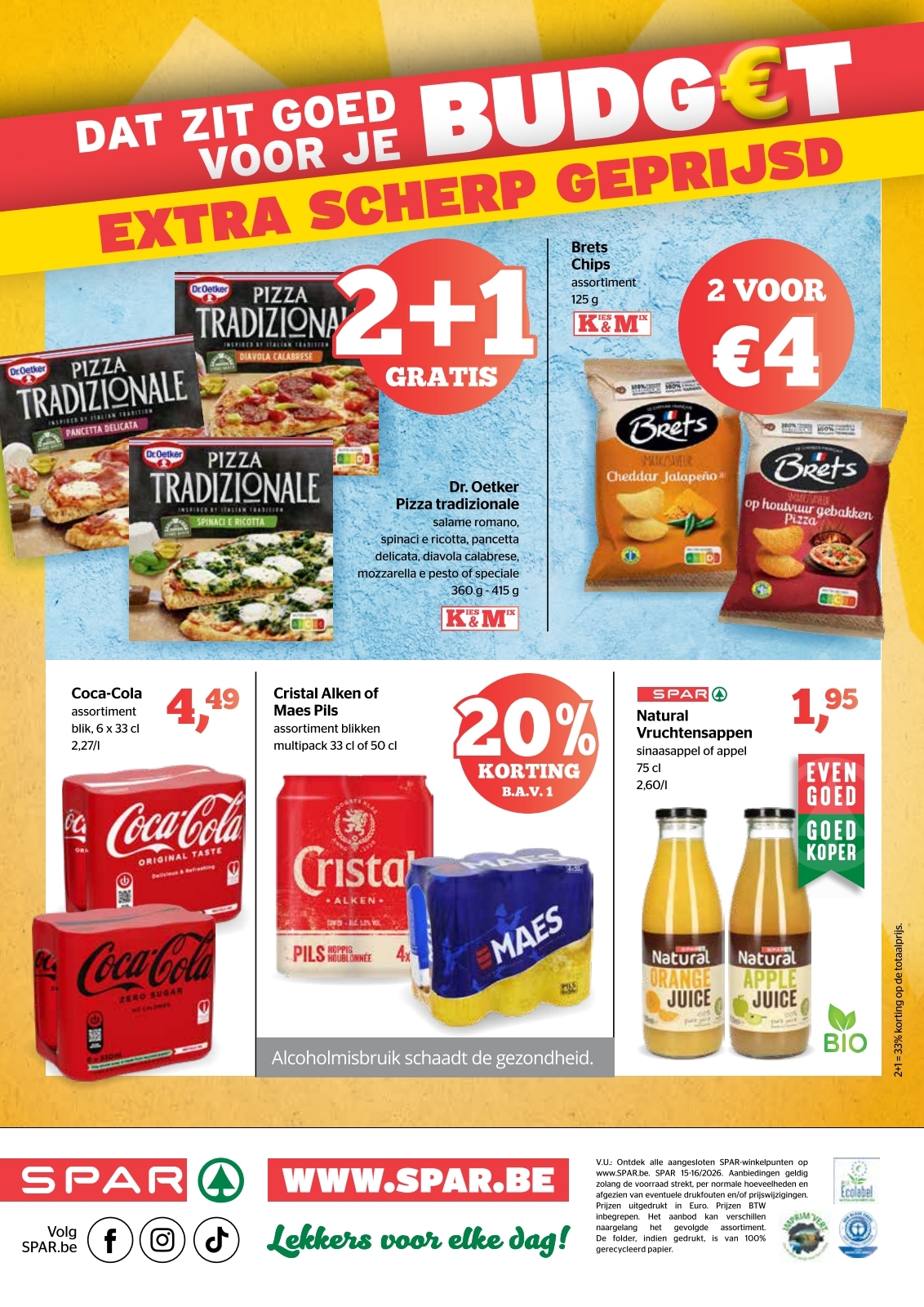 spar - De Spar folder geldig vanaf 09/04/2026 t/m 22/04/2026 - page: 4