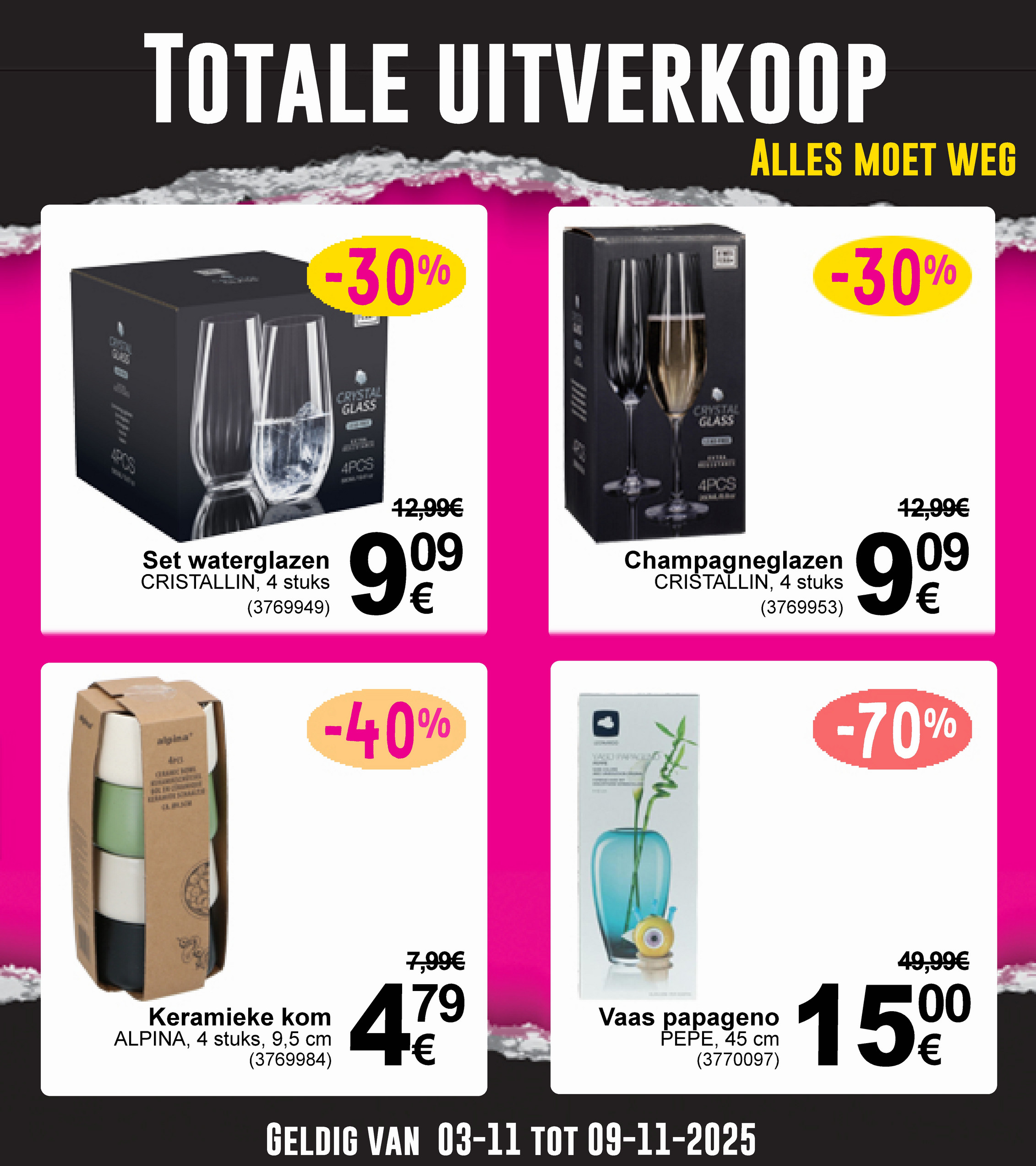 cora - De Cora - Totale uitverkoop folder geldig vanaf 03/11 t/m 09/11 - page: 2
