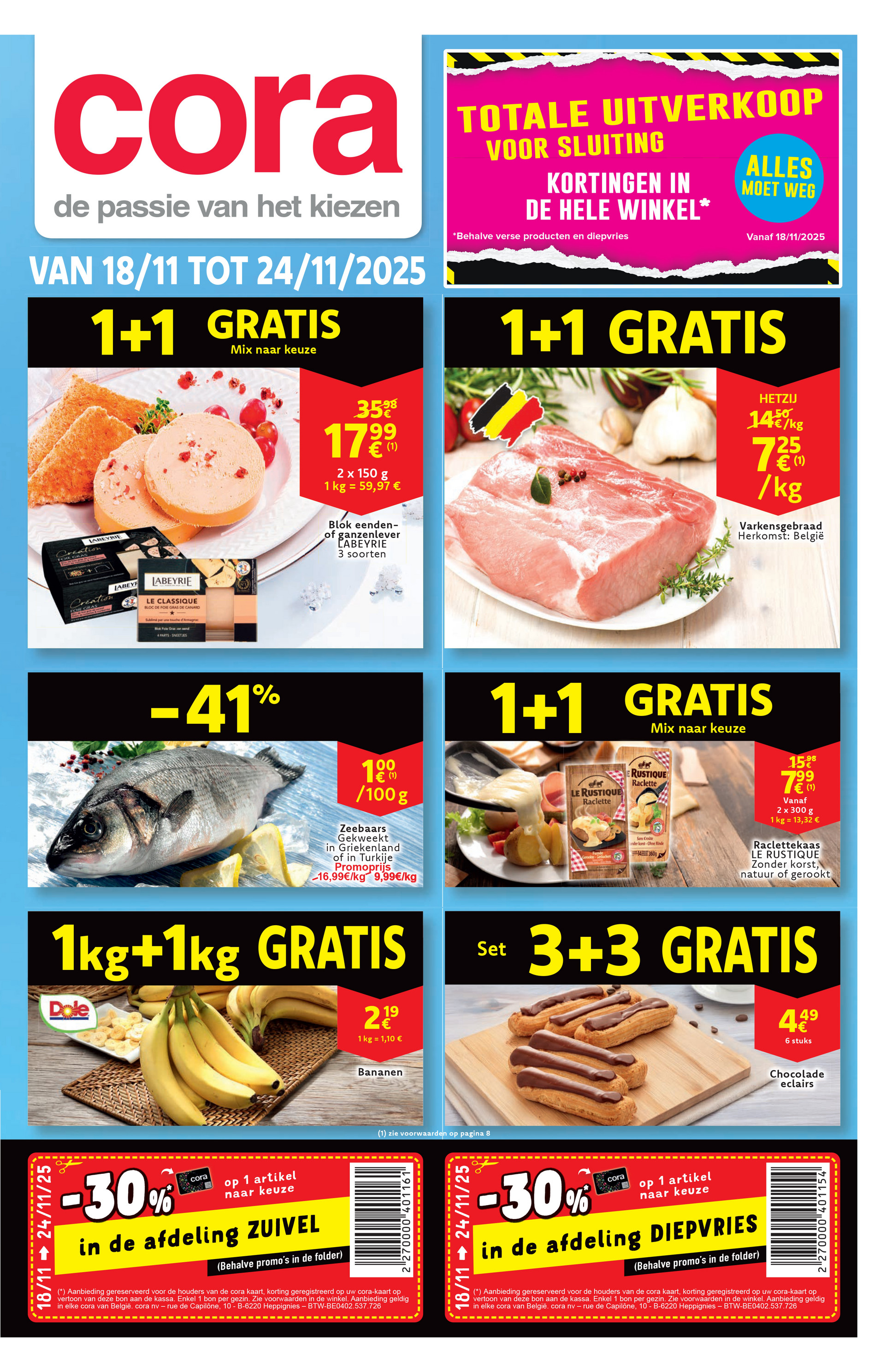 cora - De Cora folder geldig vanaf 18/11 t/m 24/11