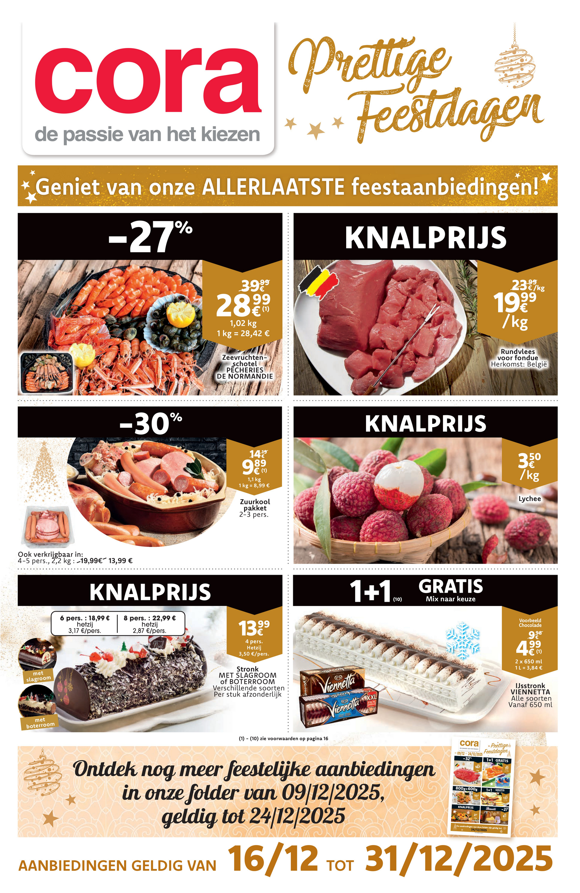 cora - De Cora - Prettige Feestdagen folder geldig vanaf 16/12 t/m 31/12
