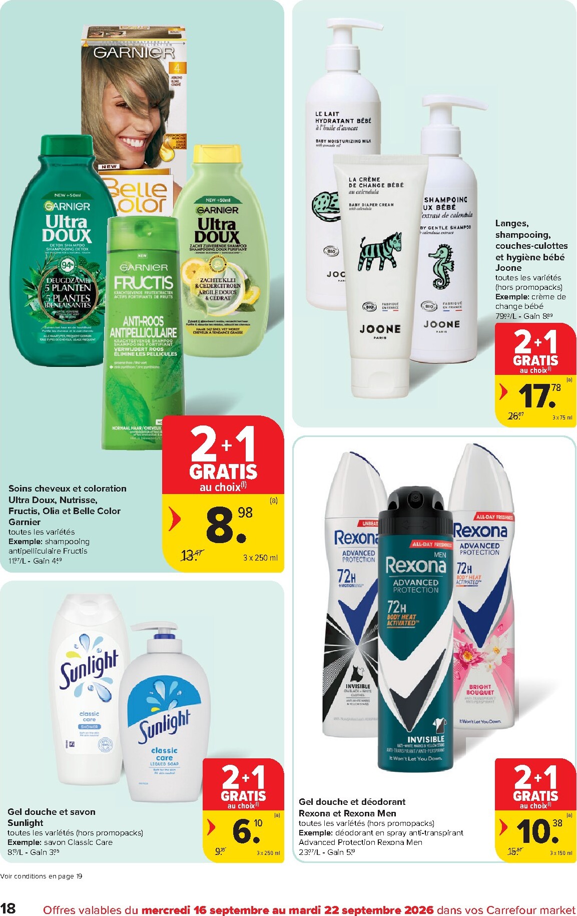 carrefour - Carrefour Market folder voor volgende week van woensdag 16/09/2026 tot dinsdag 22/09/2026 - page: 18