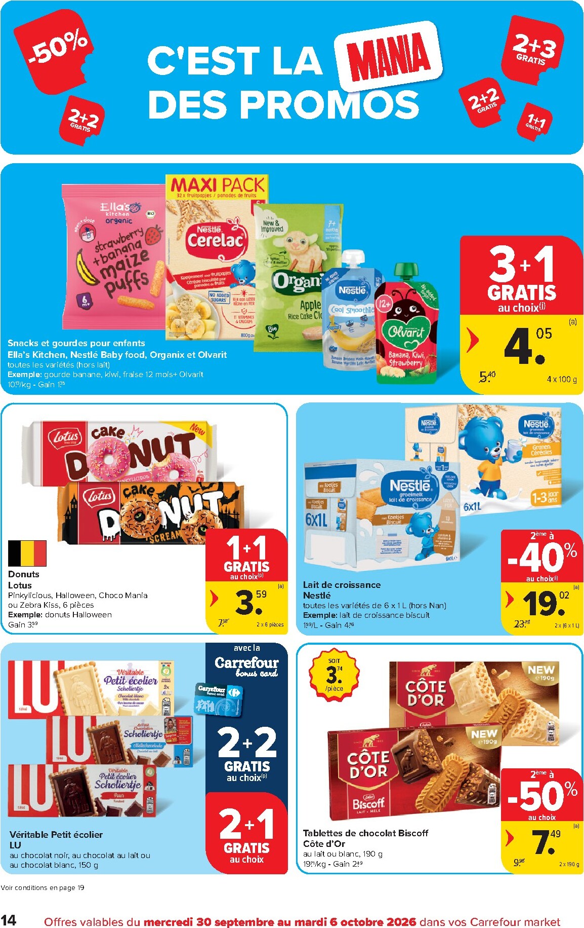 carrefour - Carrefour Market folder voor volgende week van woensdag 30/09/2026 tot dinsdag 06/10/2026 - page: 14