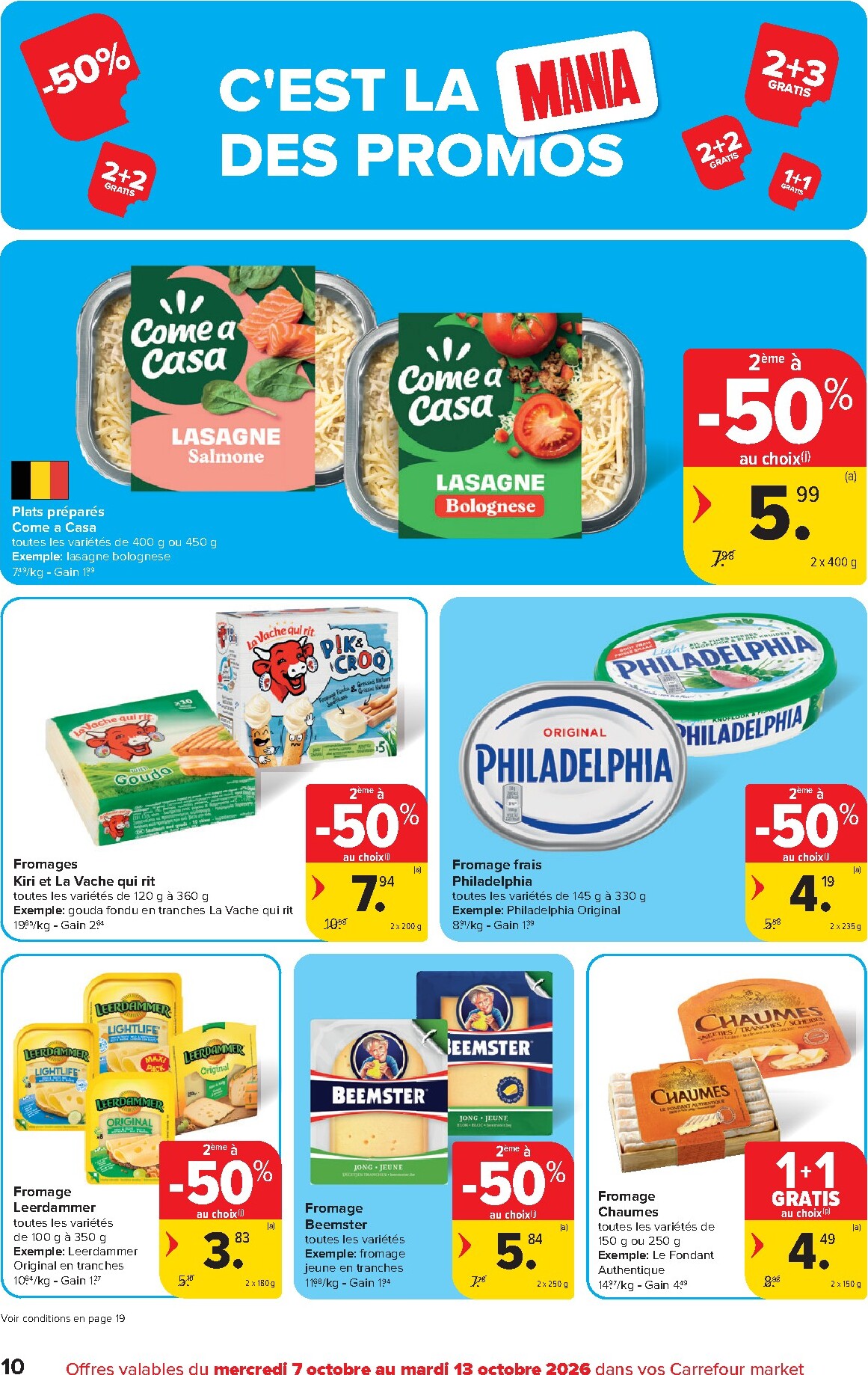 carrefour - Carrefour - Market Promotions de la semaine folder voor volgende week van woensdag 07/10/2026 tot dinsdag 13/10/2026 - page: 10
