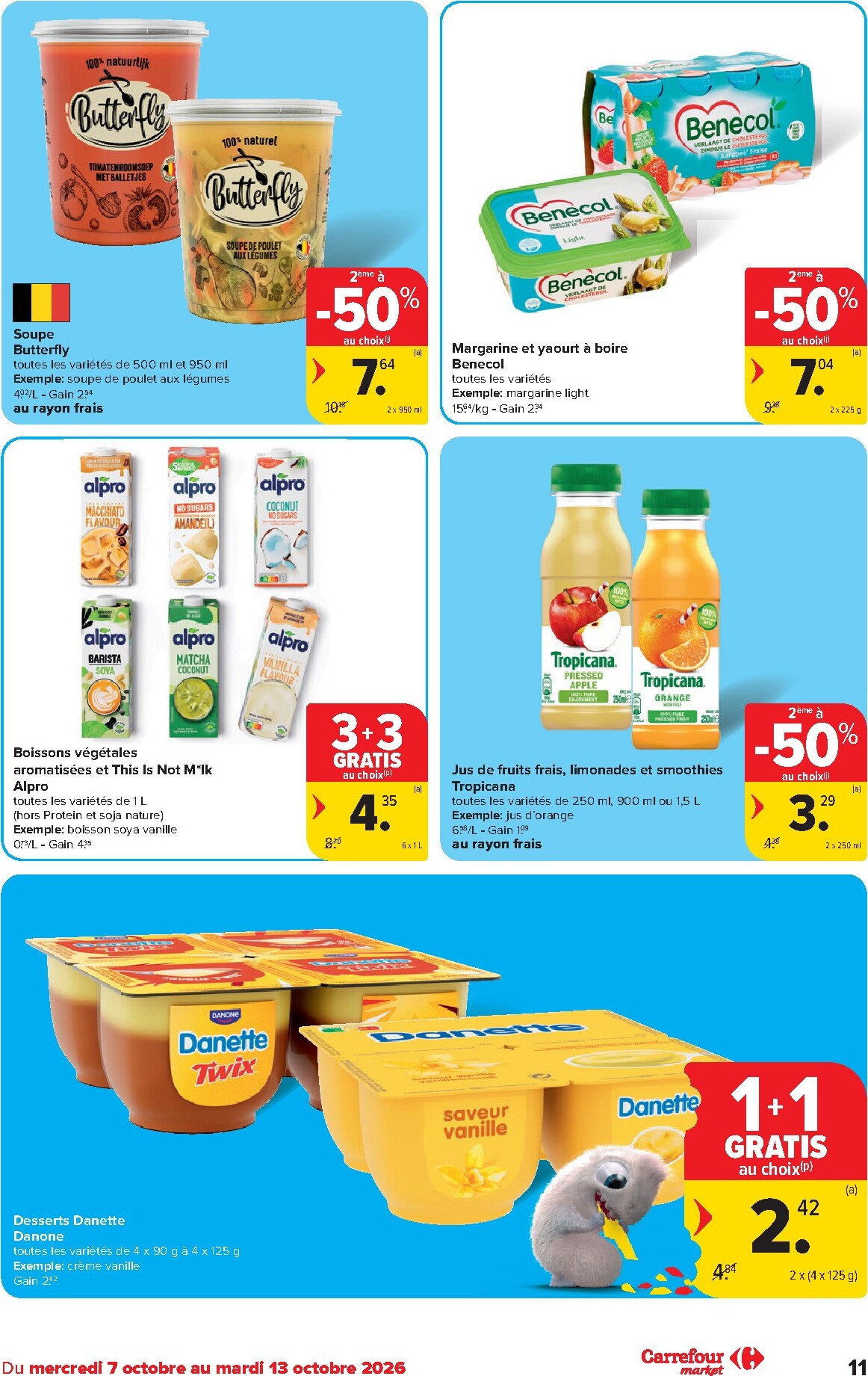 carrefour - Carrefour - Market Promotions de la semaine folder voor volgende week van woensdag 07/10/2026 tot dinsdag 13/10/2026 - page: 11
