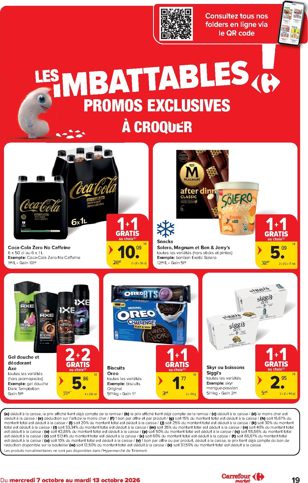 carrefour - Carrefour - Market Promotions de la semaine folder voor volgende week van woensdag 07/10/2026 tot dinsdag 13/10/2026 - page: 19