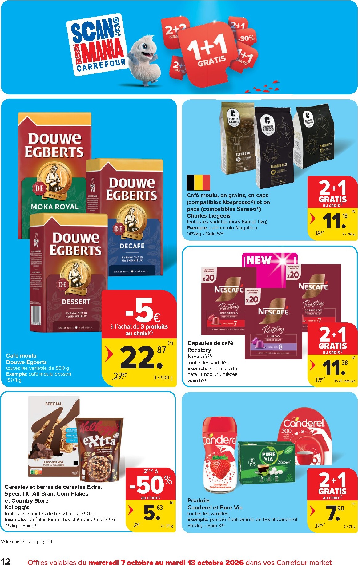 carrefour - Carrefour - Market Promotions de la semaine folder voor volgende week van woensdag 07/10/2026 tot dinsdag 13/10/2026 - page: 12