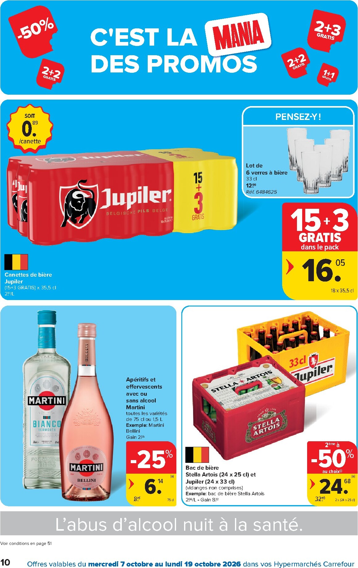 carrefour - Carrefour folder voor volgende week van woensdag 07/10/2026 tot maandag 19/10/2026 - page: 10