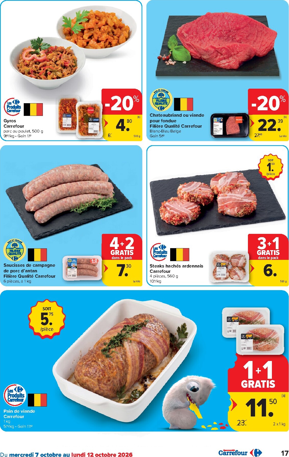 carrefour - Carrefour folder voor volgende week van woensdag 07/10/2026 tot maandag 19/10/2026 - page: 17