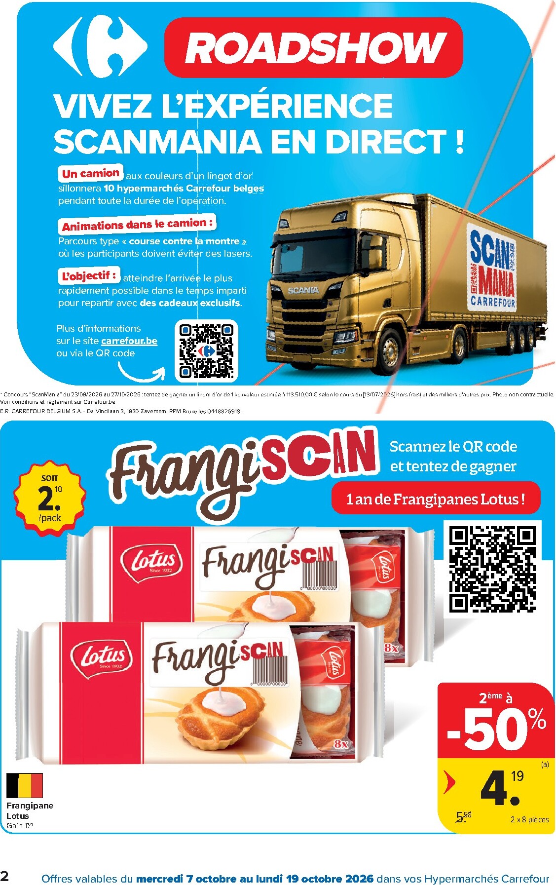 carrefour - Carrefour folder voor volgende week van woensdag 07/10/2026 tot maandag 19/10/2026 - page: 2