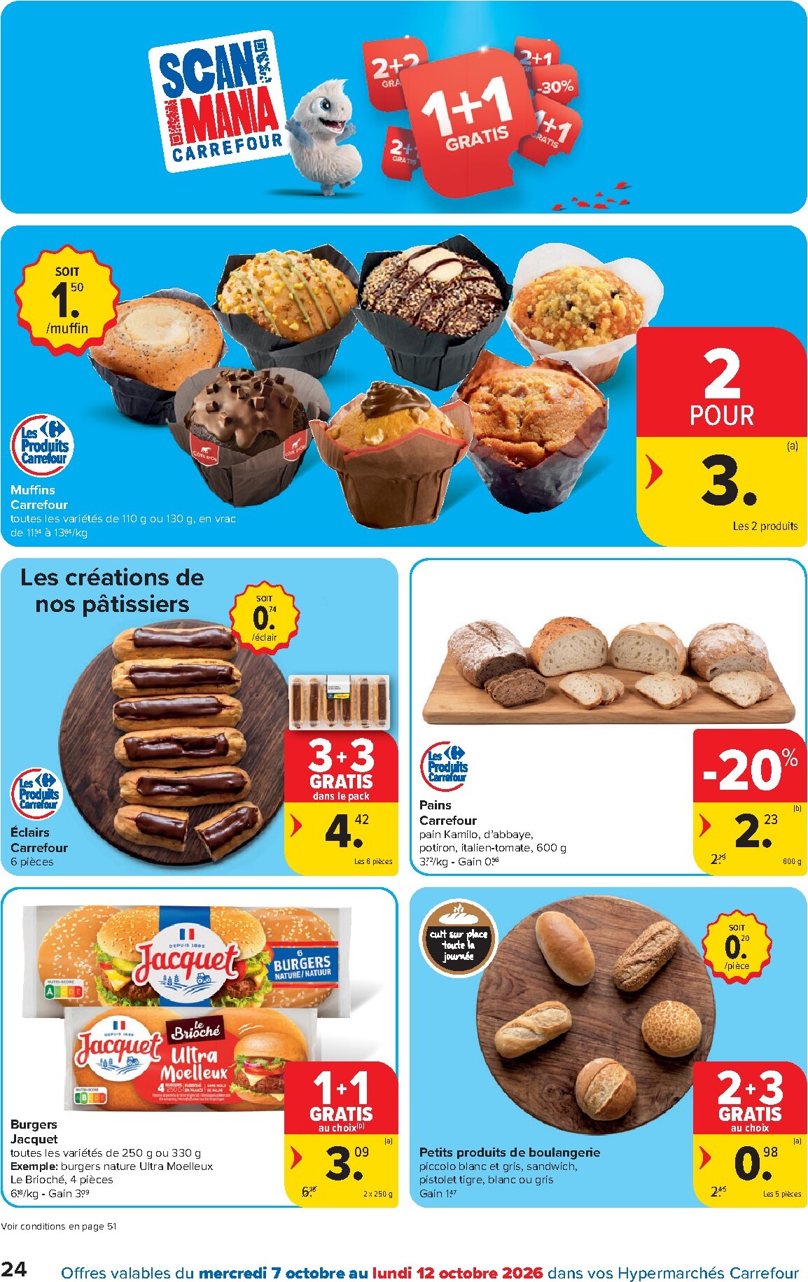 carrefour - Carrefour folder voor volgende week van woensdag 07/10/2026 tot maandag 19/10/2026 - page: 24