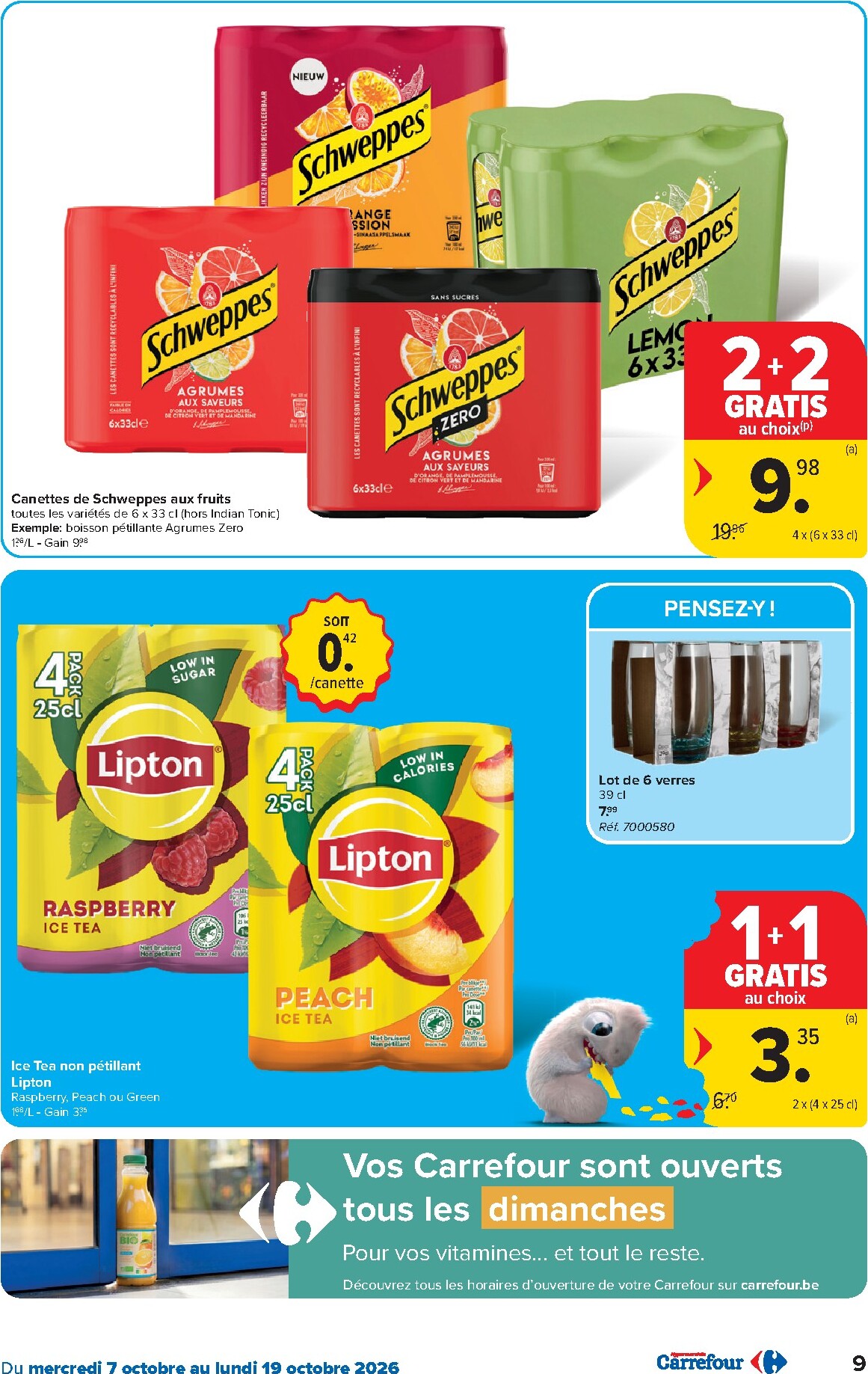 carrefour - Carrefour folder voor volgende week van woensdag 07/10/2026 tot maandag 19/10/2026 - page: 9