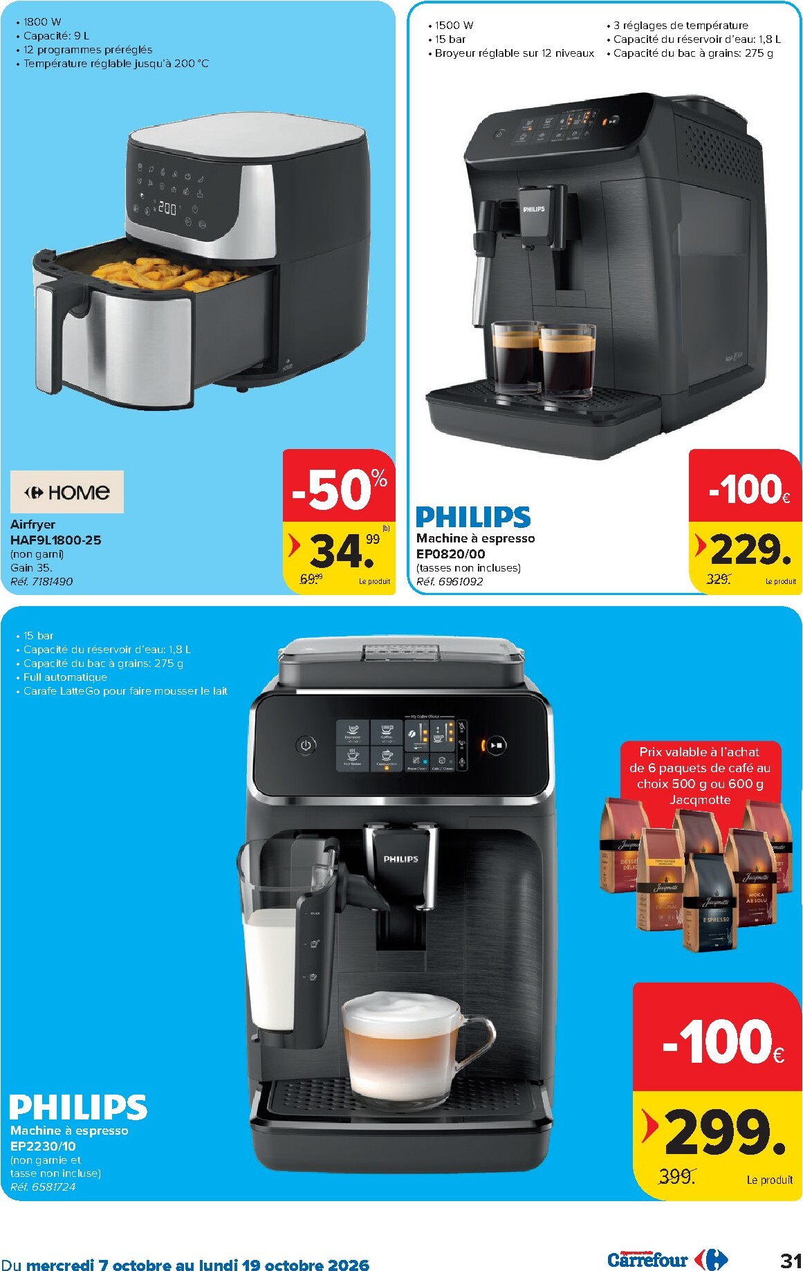 carrefour - Carrefour folder voor volgende week van woensdag 07/10/2026 tot maandag 19/10/2026 - page: 31