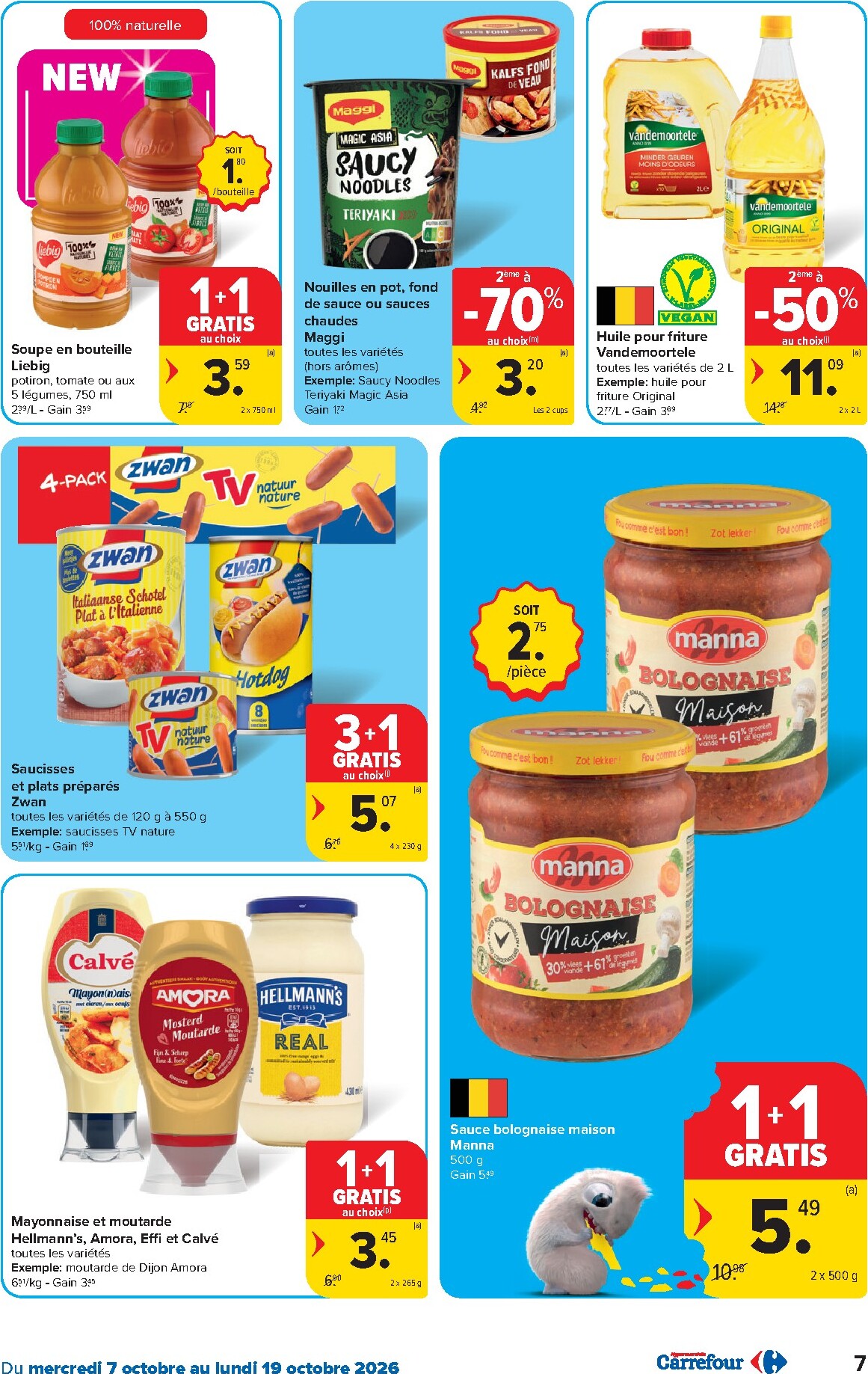 carrefour - Carrefour folder voor volgende week van woensdag 07/10/2026 tot maandag 19/10/2026 - page: 7