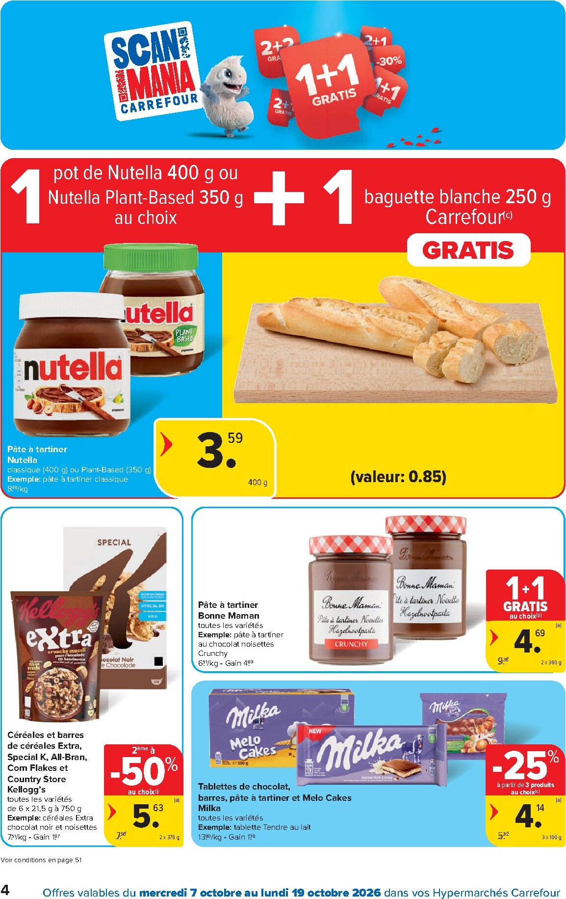 carrefour - Carrefour folder voor volgende week van woensdag 07/10/2026 tot maandag 19/10/2026 - page: 4
