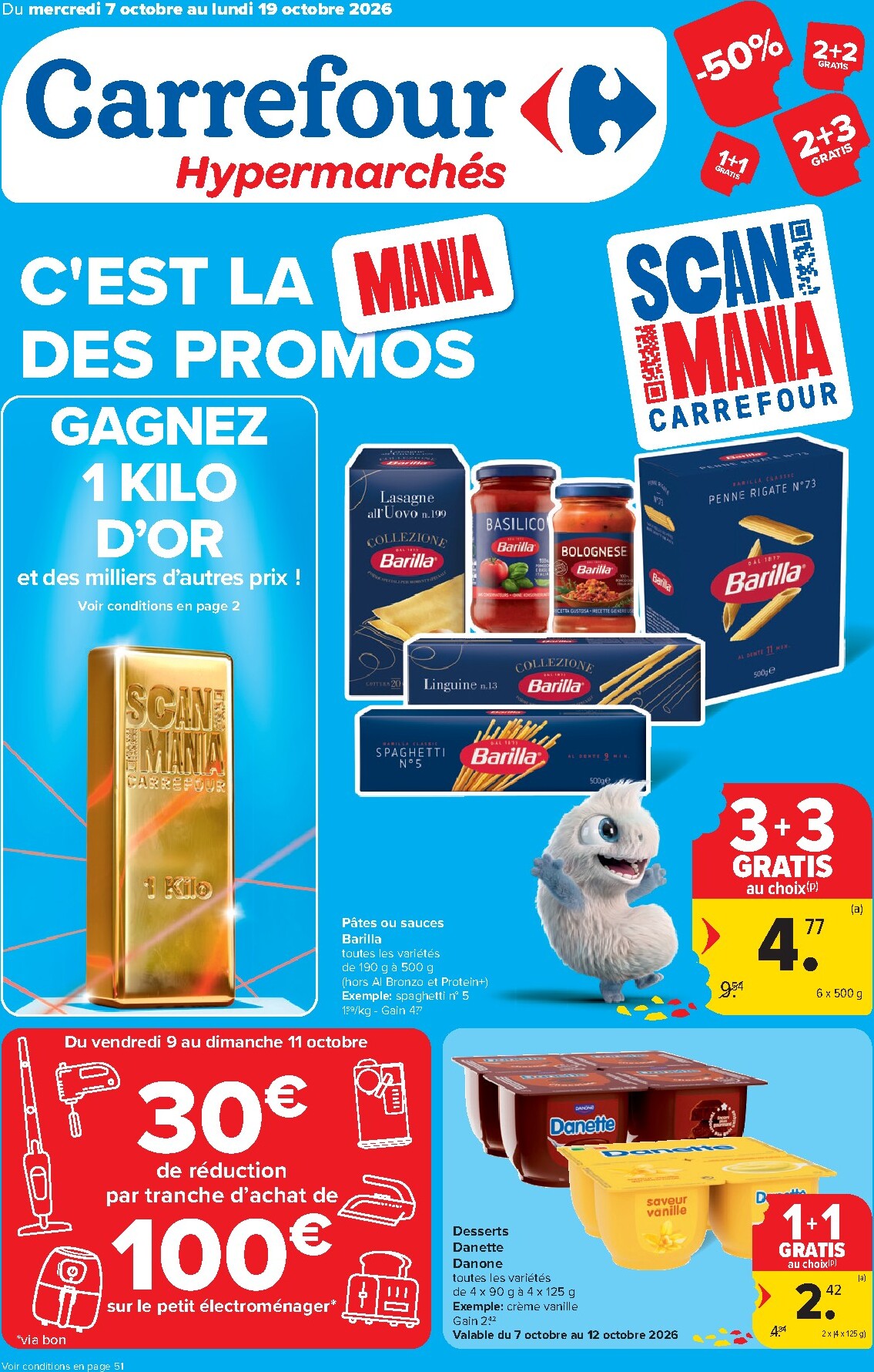 carrefour - Carrefour folder voor volgende week van woensdag 07/10/2026 tot maandag 19/10/2026