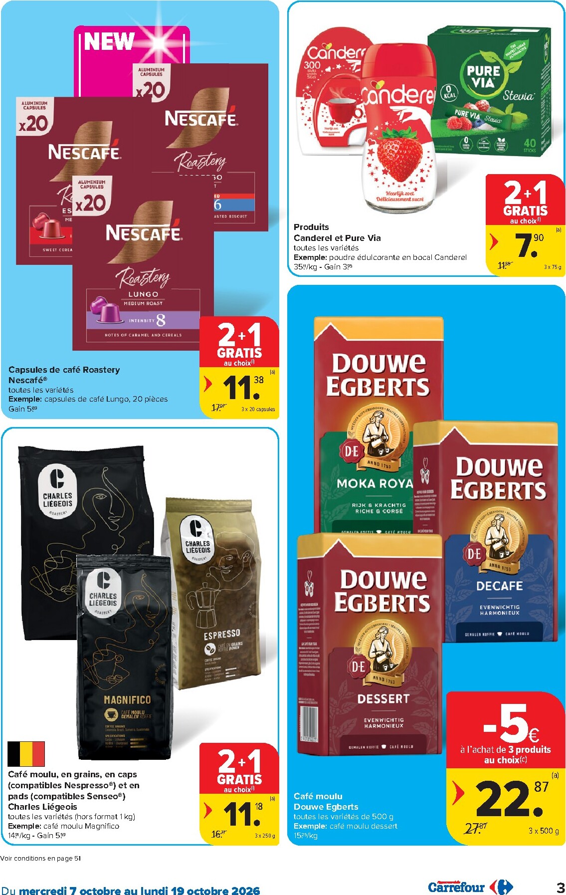 carrefour - Carrefour folder voor volgende week van woensdag 07/10/2026 tot maandag 19/10/2026 - page: 3