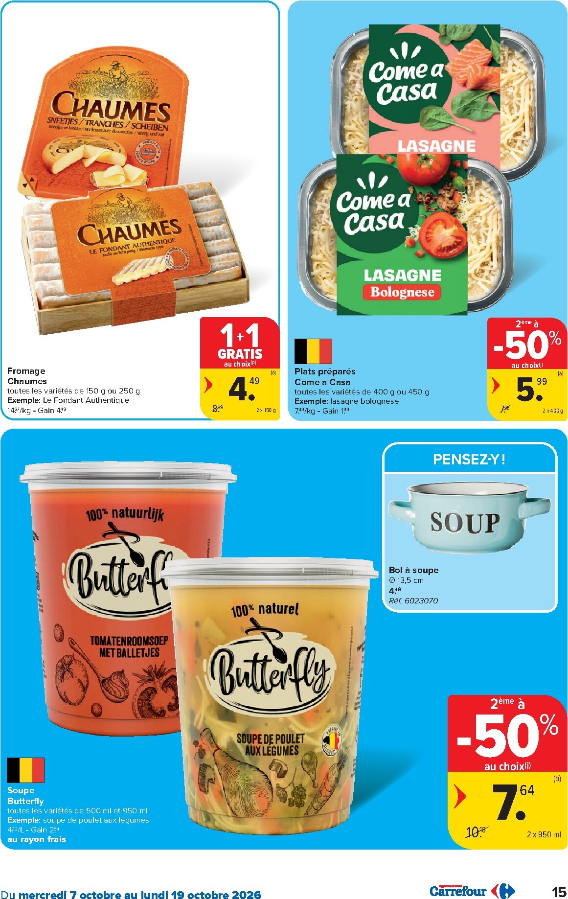 carrefour - Carrefour folder voor volgende week van woensdag 07/10/2026 tot maandag 19/10/2026 - page: 15