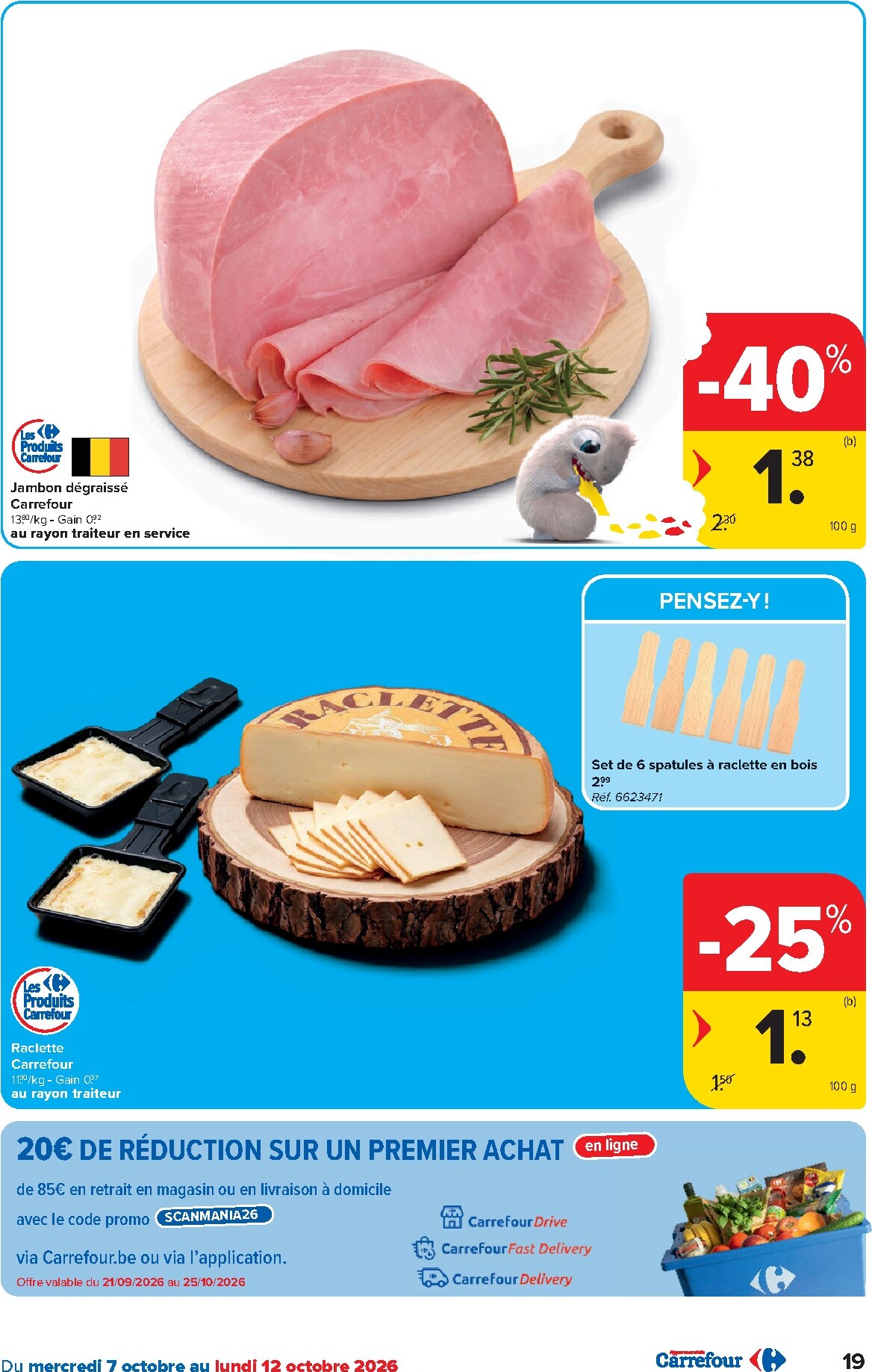 carrefour - Carrefour folder voor volgende week van woensdag 07/10/2026 tot maandag 19/10/2026 - page: 19