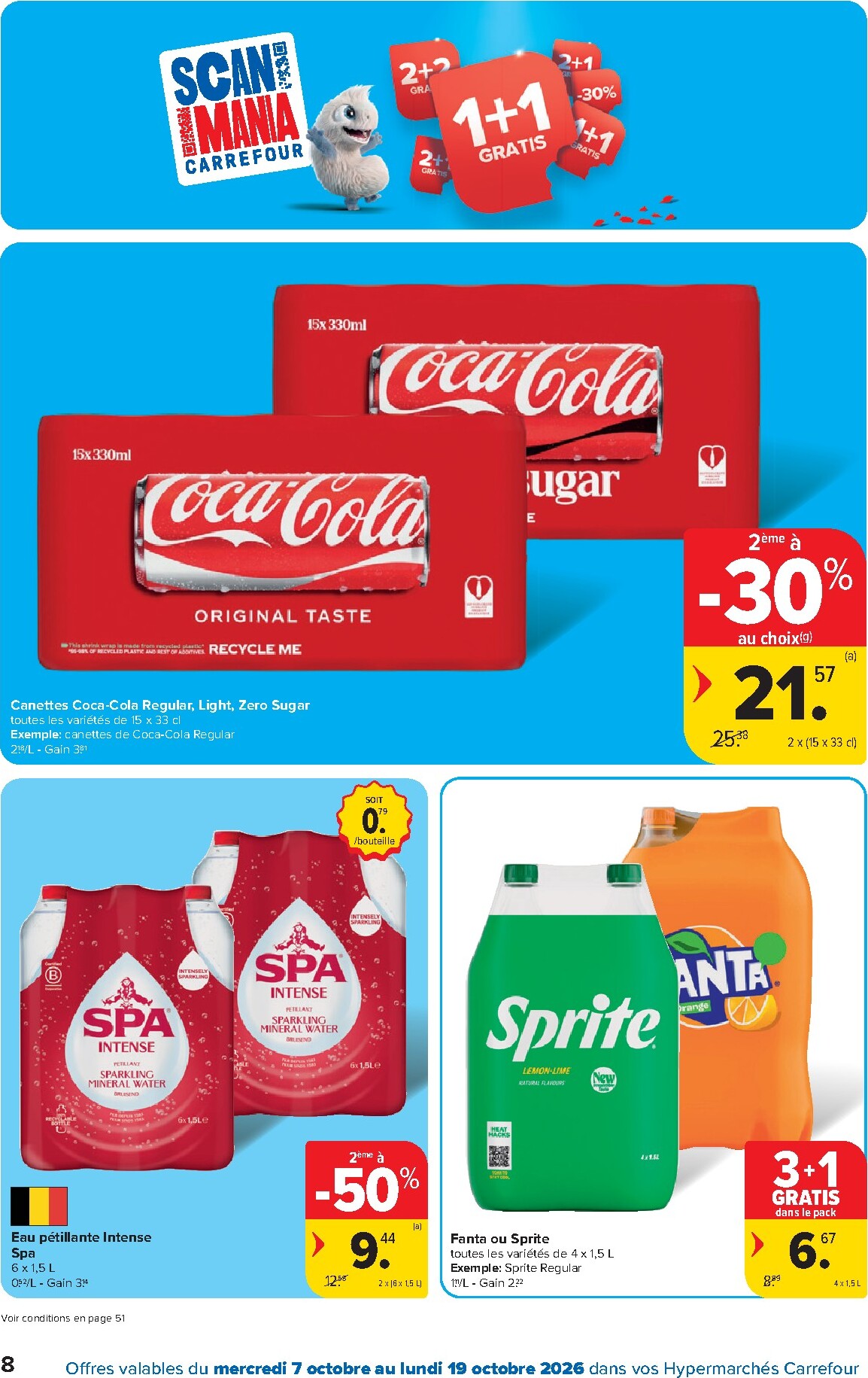 carrefour - Carrefour folder voor volgende week van woensdag 07/10/2026 tot maandag 19/10/2026 - page: 8