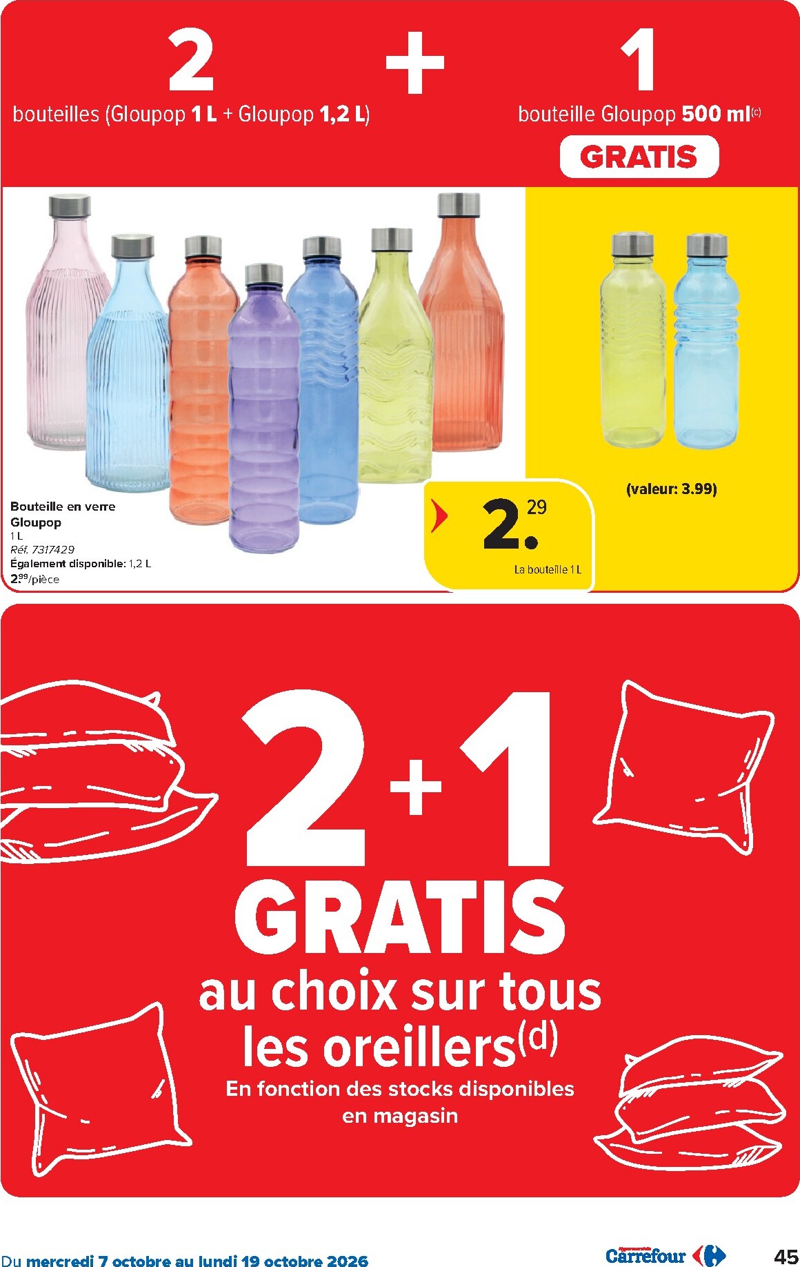 carrefour - Carrefour folder voor volgende week van woensdag 07/10/2026 tot maandag 19/10/2026 - page: 45