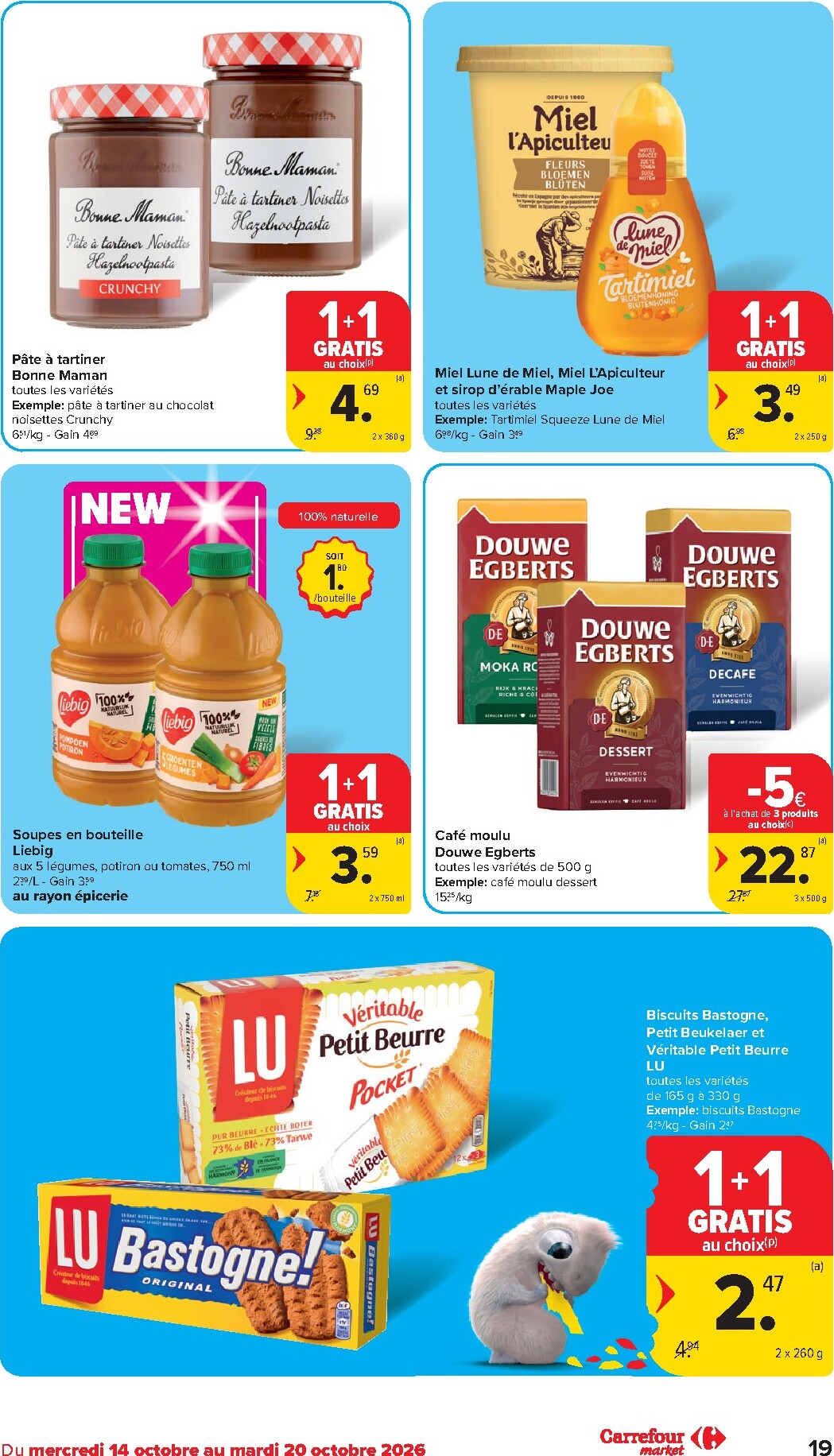 carrefour - Carrefour - Market Promotions de la semaine folder voor volgende week van woensdag 14/10/2026 tot dinsdag 20/10/2026 - page: 19
