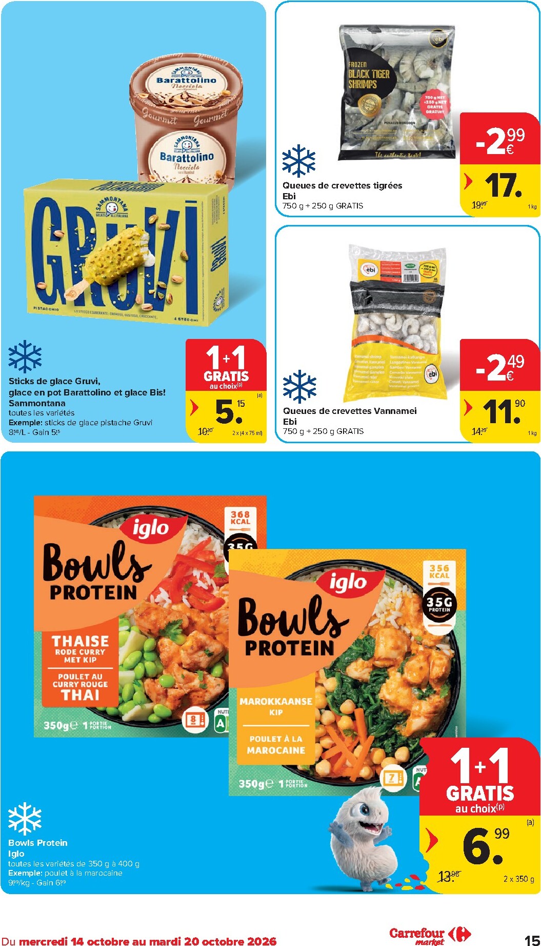 carrefour - Carrefour - Market Promotions de la semaine folder voor volgende week van woensdag 14/10/2026 tot dinsdag 20/10/2026 - page: 15