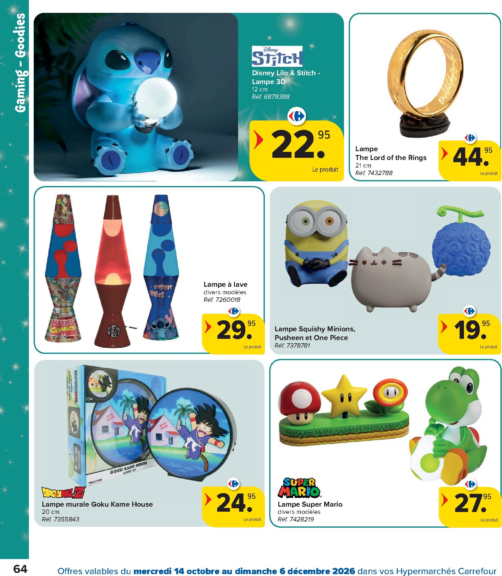 carrefour - Carrefour - Catalogue Jouets folder voor volgende week van woensdag 14/10/2026 tot zondag 06/12/2026 - page: 64