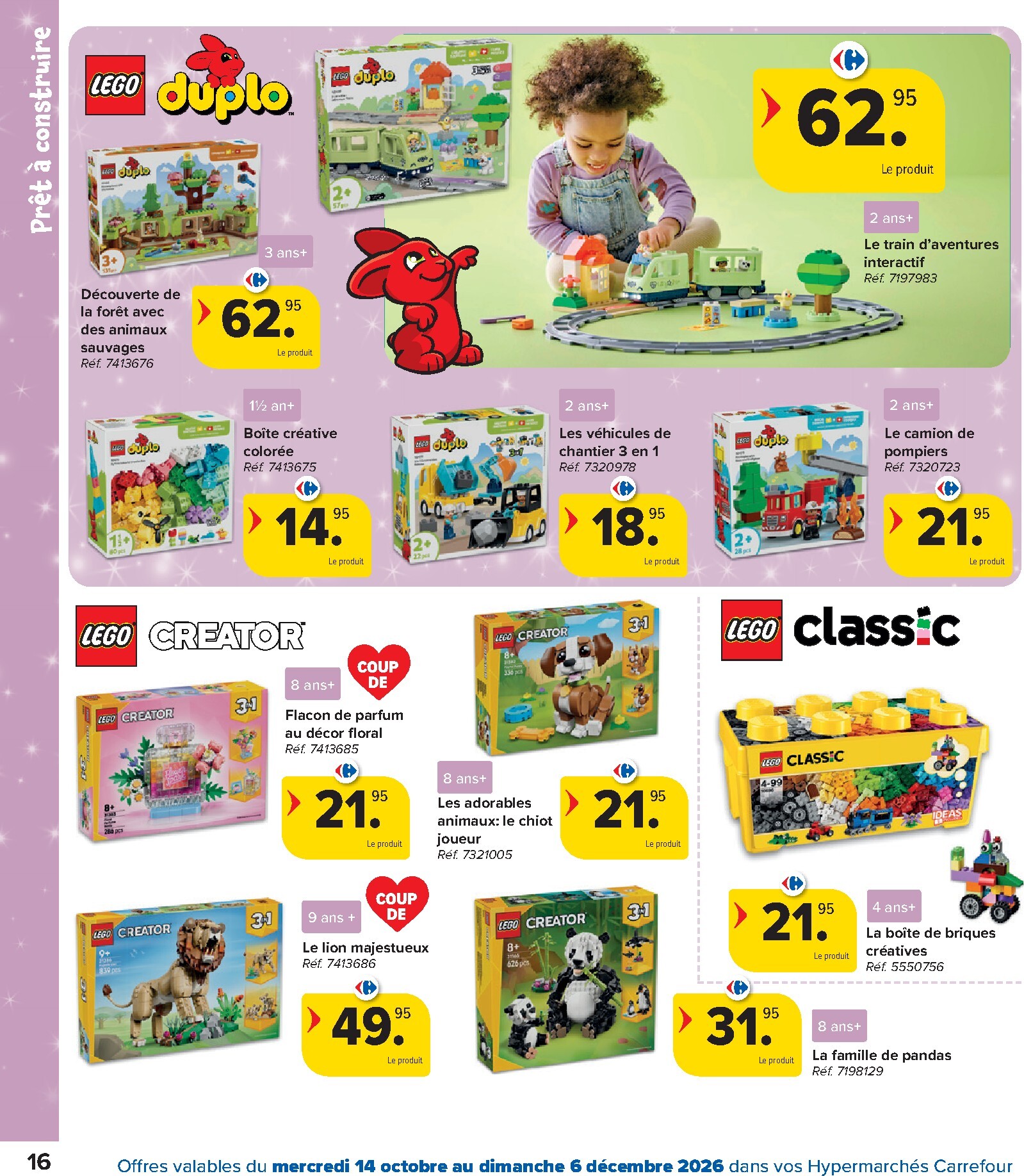 carrefour - Carrefour - Catalogue Jouets folder voor volgende week van woensdag 14/10/2026 tot zondag 06/12/2026 - page: 16