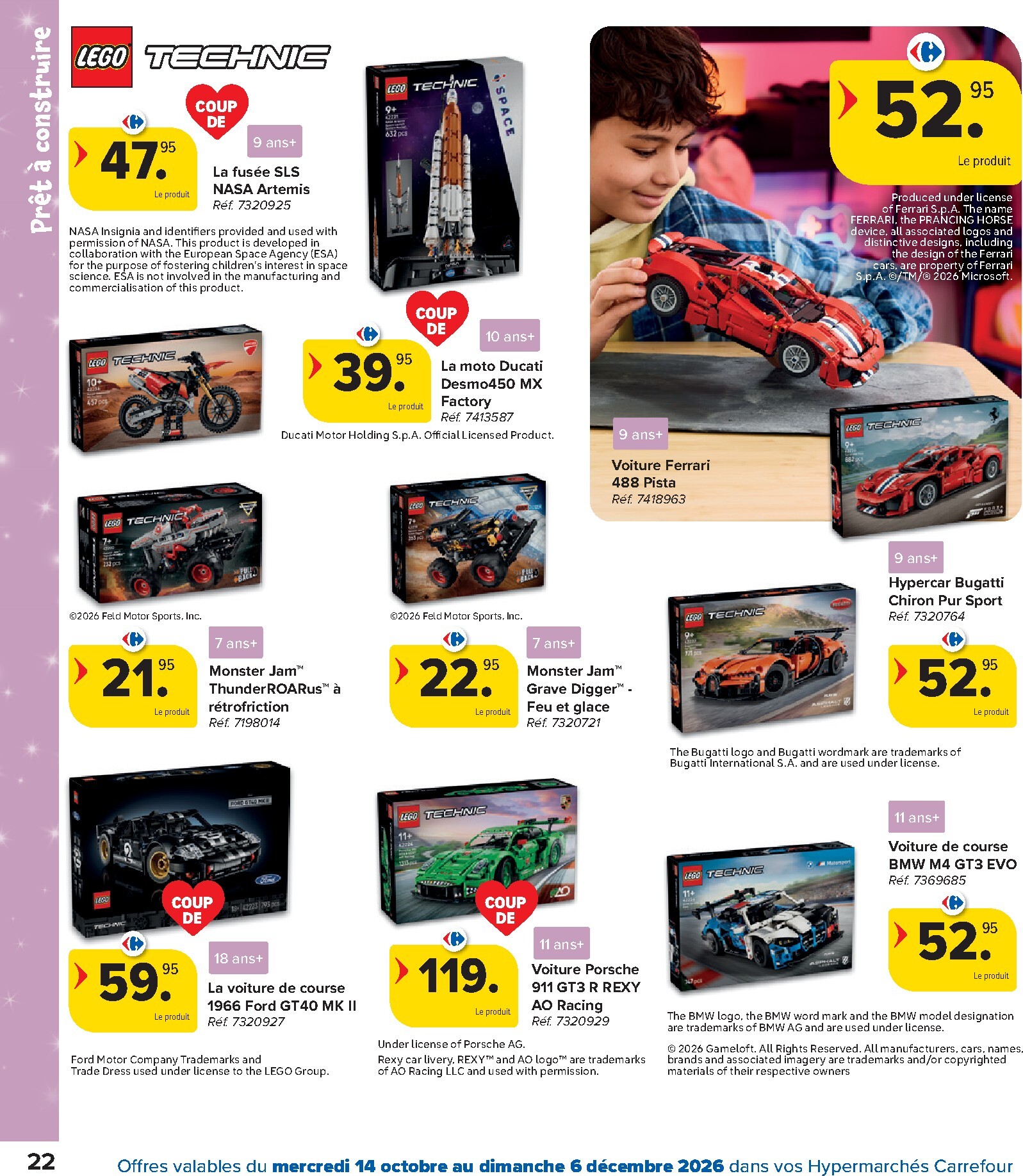 carrefour - Carrefour - Catalogue Jouets folder voor volgende week van woensdag 14/10/2026 tot zondag 06/12/2026 - page: 22