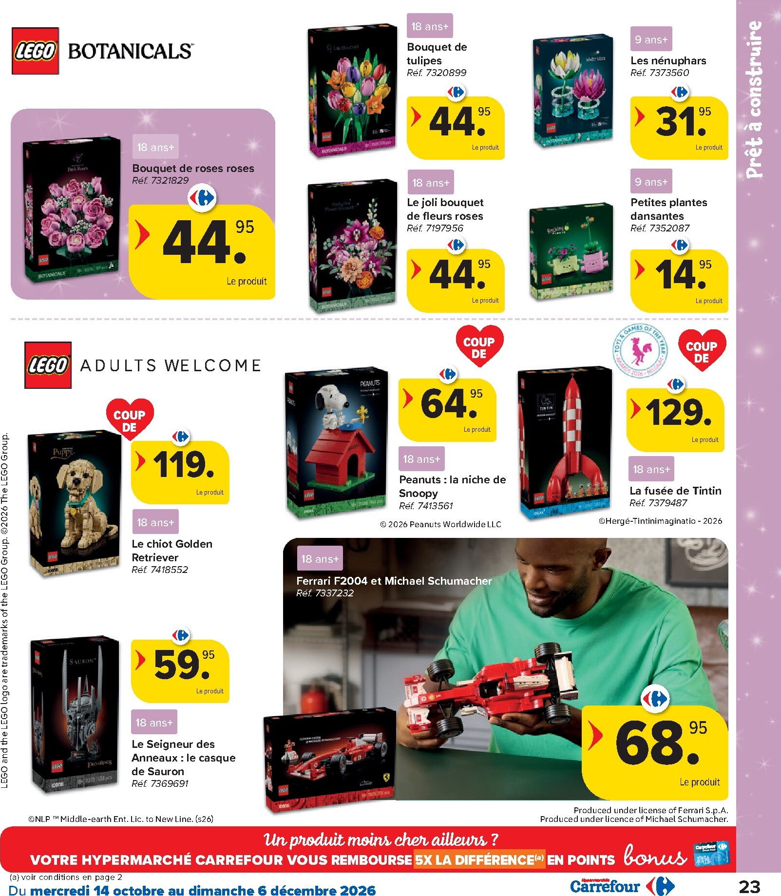 carrefour - Carrefour - Catalogue Jouets folder voor volgende week van woensdag 14/10/2026 tot zondag 06/12/2026 - page: 23