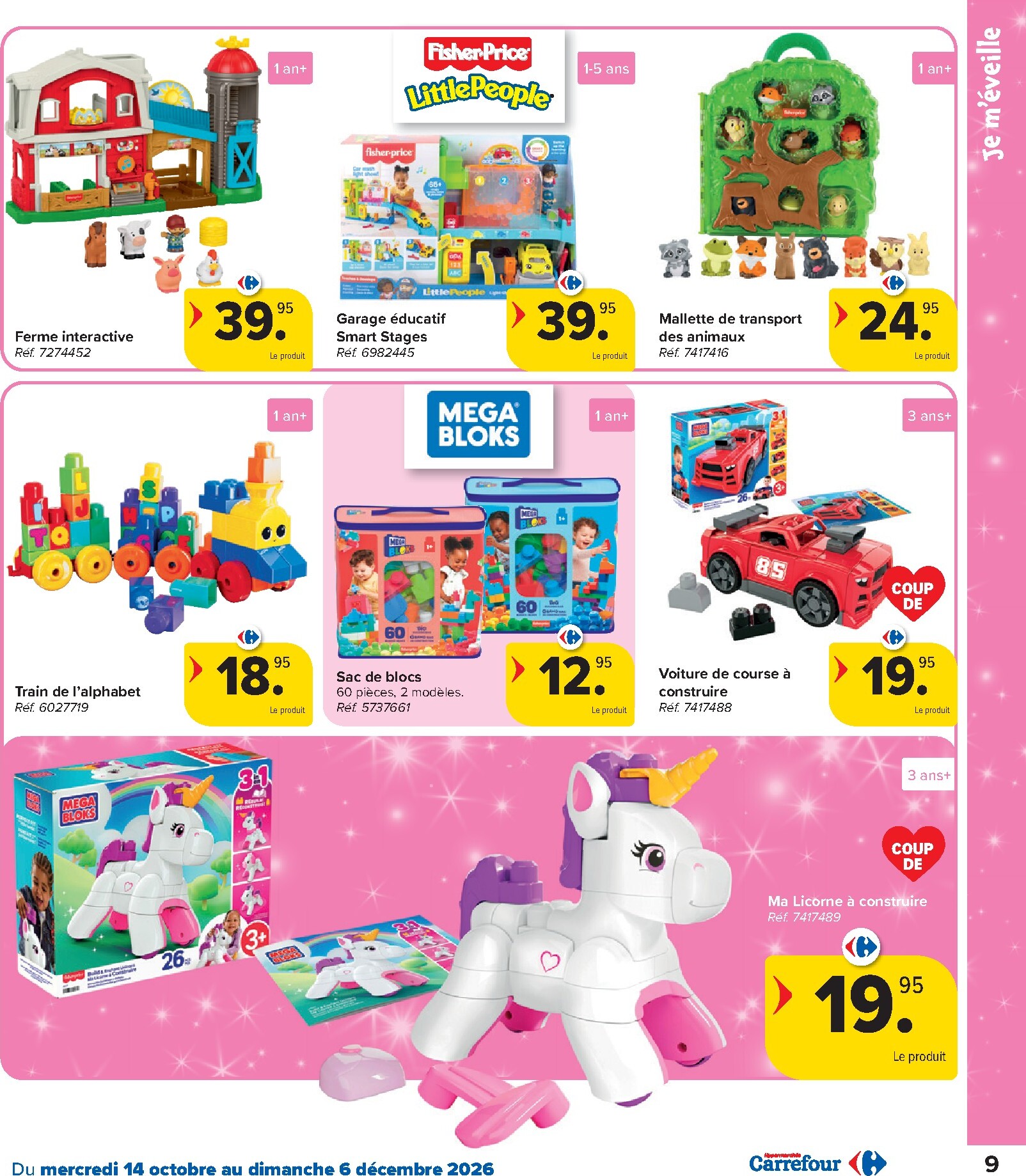 carrefour - Carrefour - Catalogue Jouets folder voor volgende week van woensdag 14/10/2026 tot zondag 06/12/2026 - page: 9