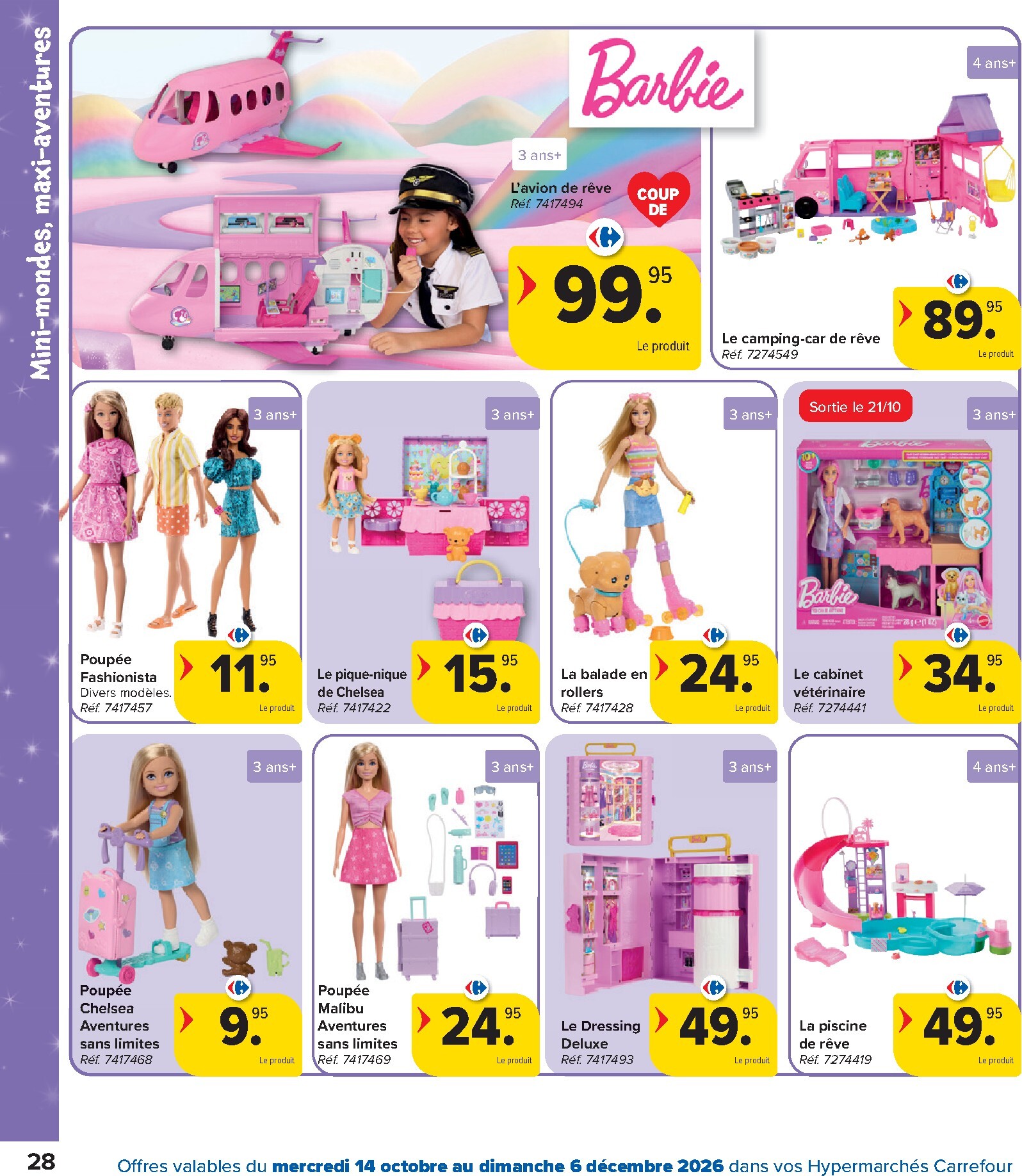 carrefour - Carrefour - Catalogue Jouets folder voor volgende week van woensdag 14/10/2026 tot zondag 06/12/2026 - page: 28