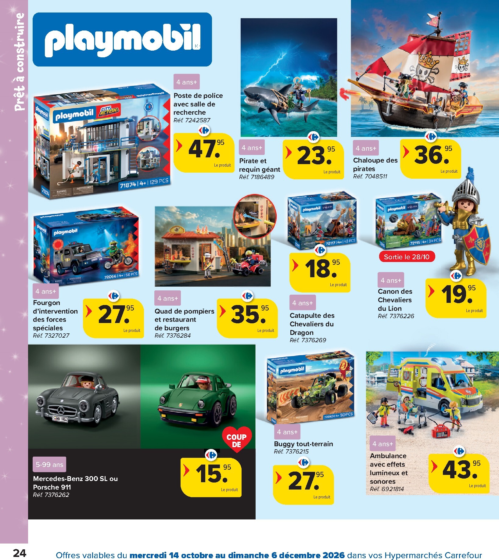 carrefour - Carrefour - Catalogue Jouets folder voor volgende week van woensdag 14/10/2026 tot zondag 06/12/2026 - page: 24
