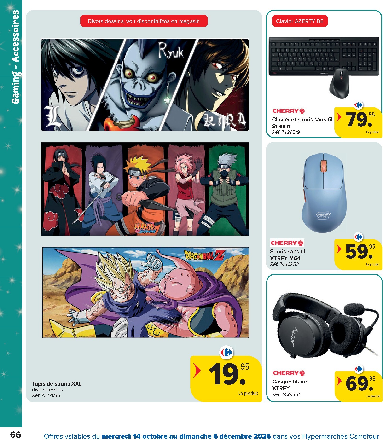 carrefour - Carrefour - Catalogue Jouets folder voor volgende week van woensdag 14/10/2026 tot zondag 06/12/2026 - page: 66