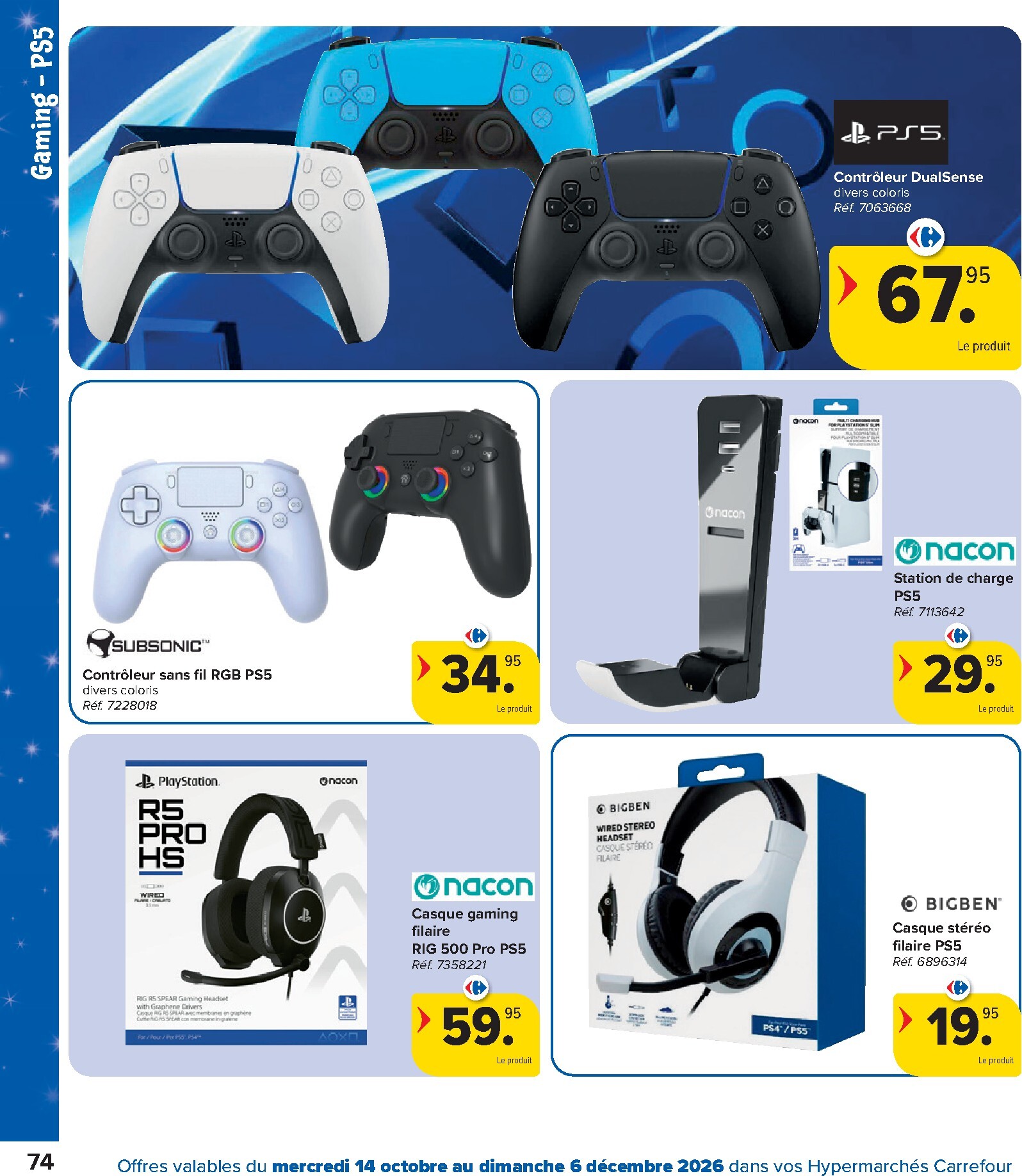 carrefour - Carrefour - Catalogue Jouets folder voor volgende week van woensdag 14/10/2026 tot zondag 06/12/2026 - page: 74