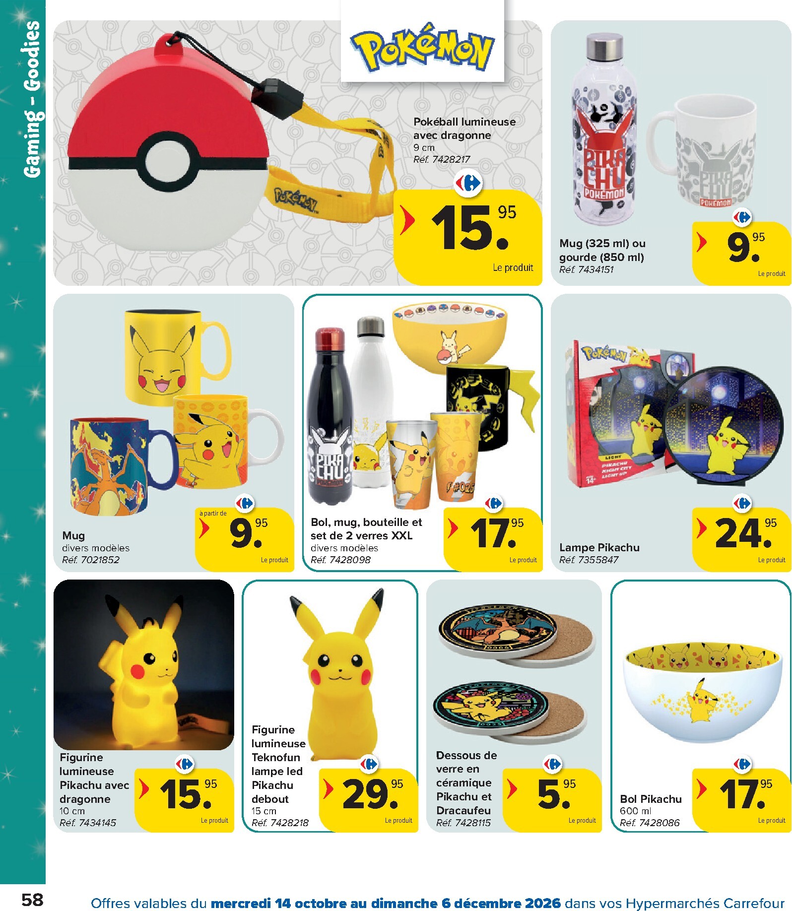 carrefour - Carrefour - Catalogue Jouets folder voor volgende week van woensdag 14/10/2026 tot zondag 06/12/2026 - page: 58