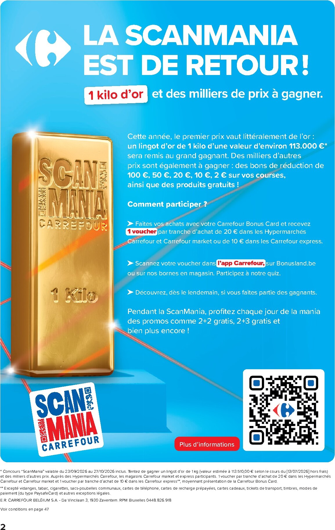 carrefour - Carrefour folder voor volgende week van woensdag 14/10/2026 tot maandag 26/10/2026 - page: 2