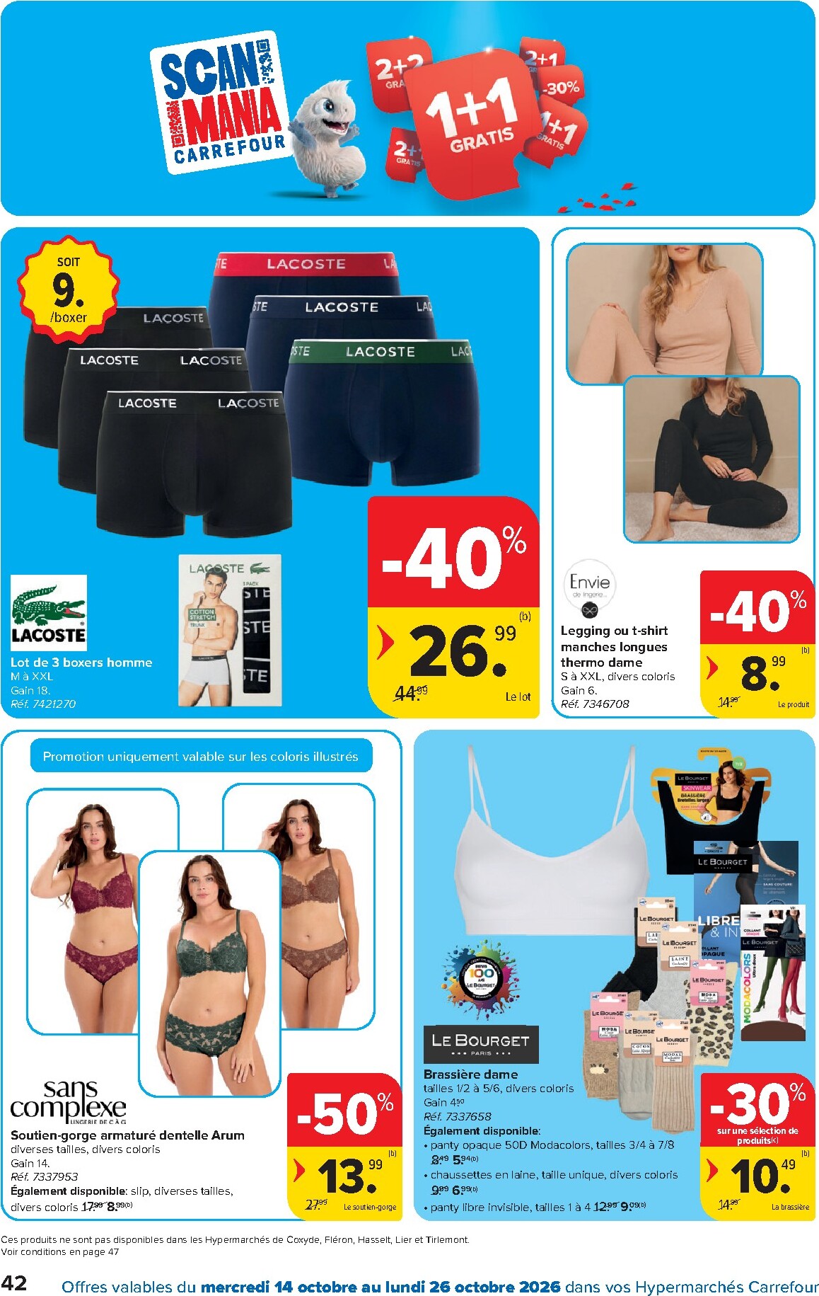 carrefour - Carrefour folder voor volgende week van woensdag 14/10/2026 tot maandag 26/10/2026 - page: 42