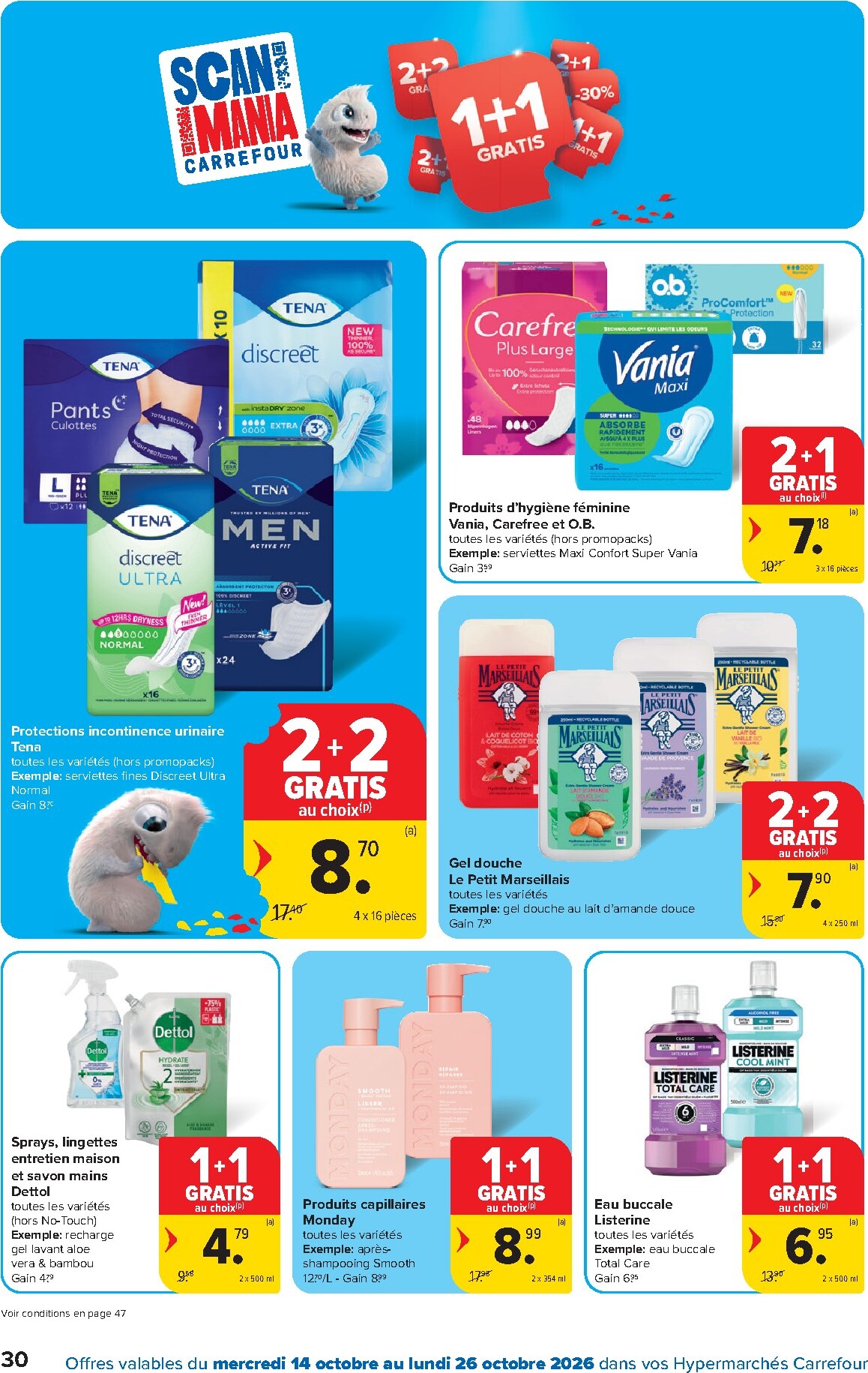 carrefour - Carrefour folder voor volgende week van woensdag 14/10/2026 tot maandag 26/10/2026 - page: 30