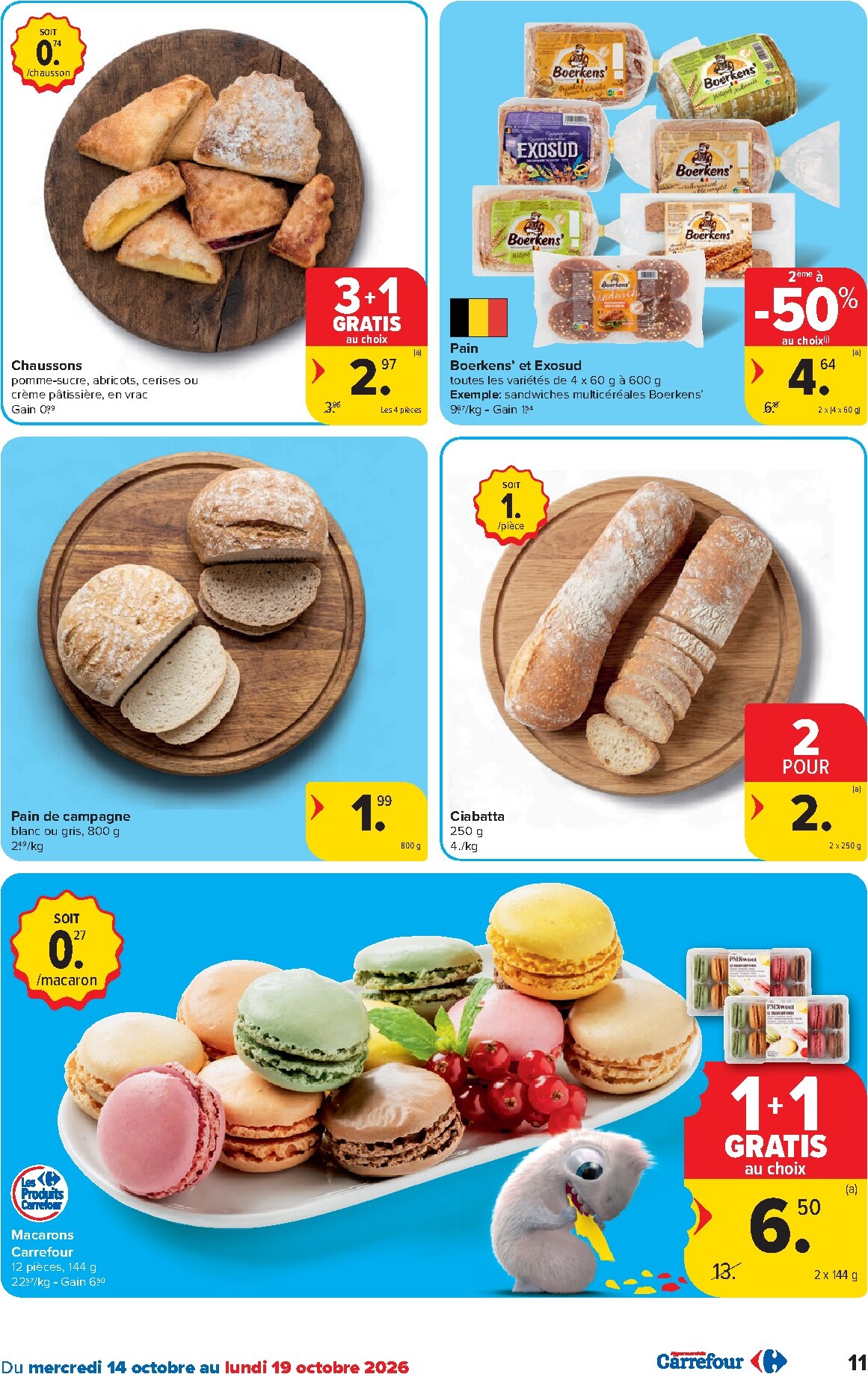 carrefour - Carrefour folder voor volgende week van woensdag 14/10/2026 tot maandag 26/10/2026 - page: 11