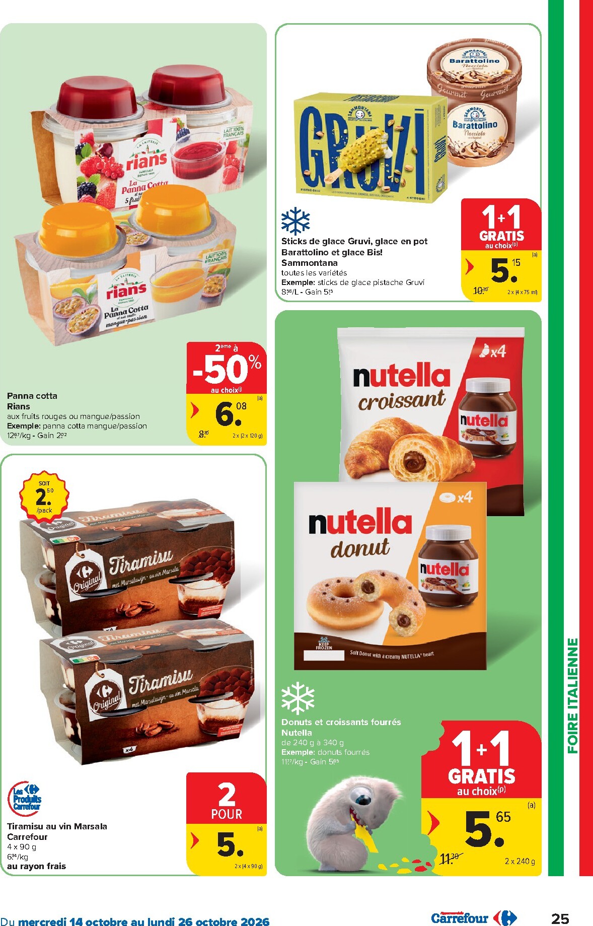 carrefour - Carrefour folder voor volgende week van woensdag 14/10/2026 tot maandag 26/10/2026 - page: 25