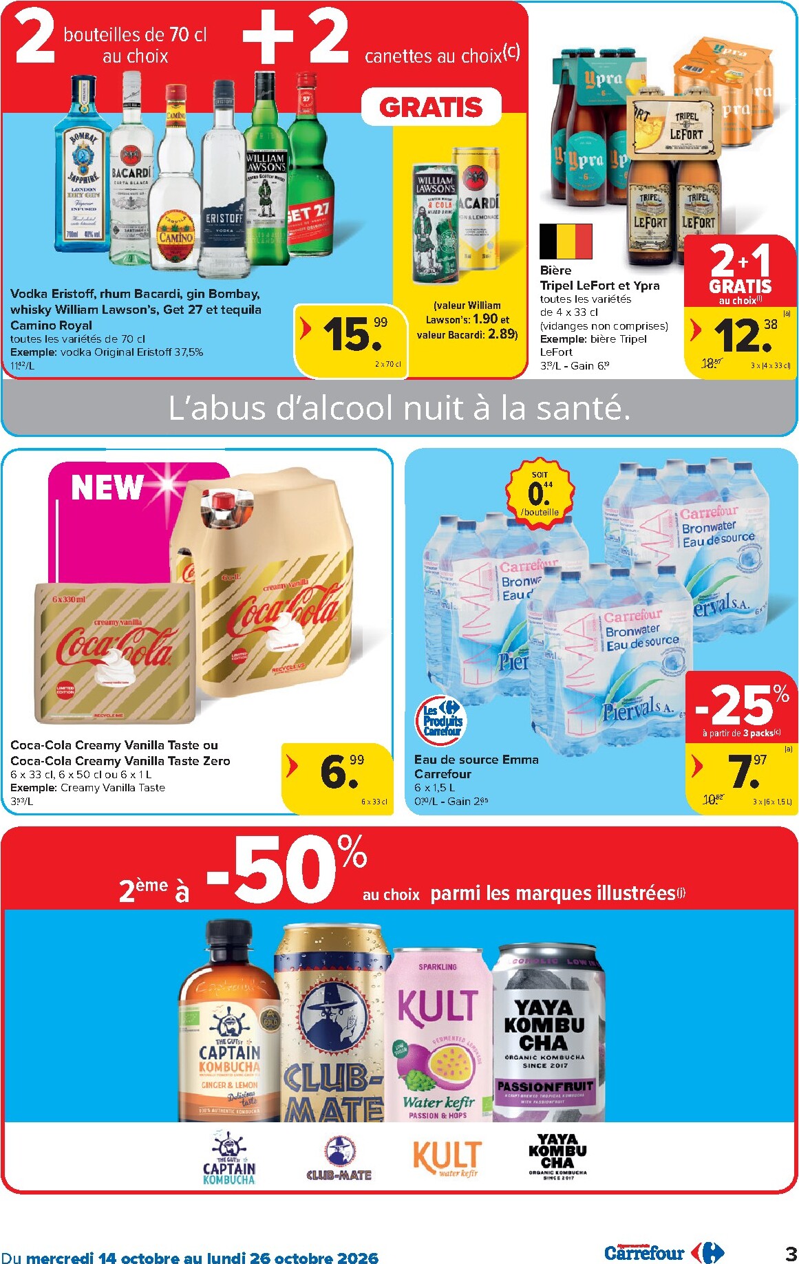 carrefour - Carrefour folder voor volgende week van woensdag 14/10/2026 tot maandag 26/10/2026 - page: 3