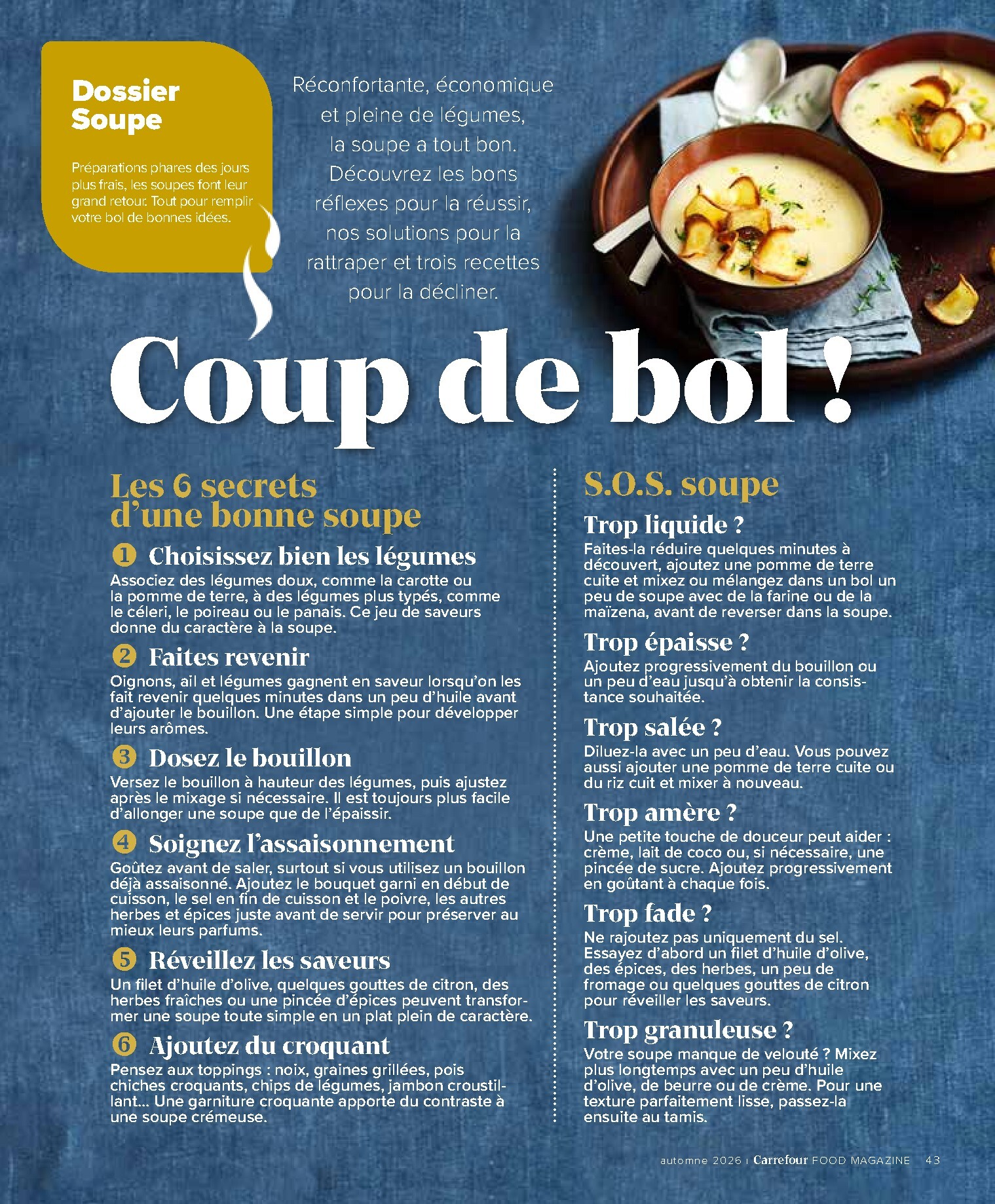 carrefour - Huidige Carrefour - Douce saison folder geldig van donderdag 08/10/2026 tot woensdag 18/11/2026 - page: 43