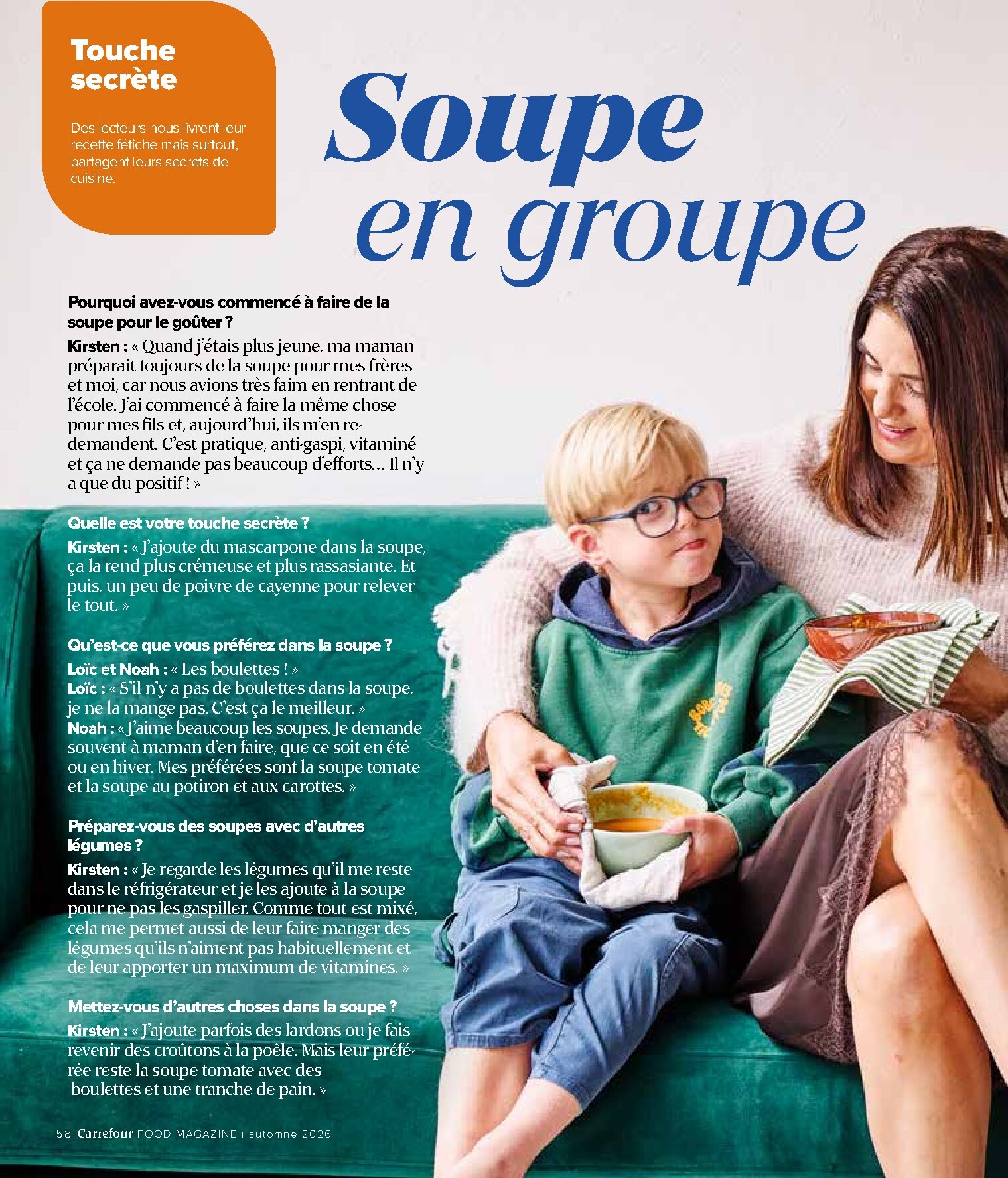 carrefour - Huidige Carrefour - Douce saison folder geldig van donderdag 08/10/2026 tot woensdag 18/11/2026 - page: 58
