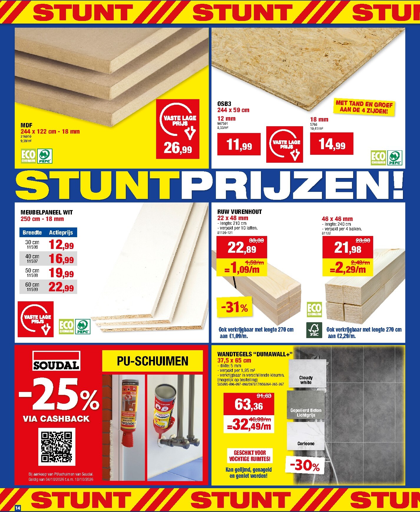 hubo - Huidige Hubo folder geldig van woensdag 07/10/2026 tot zondag 18/10/2026 - page: 12